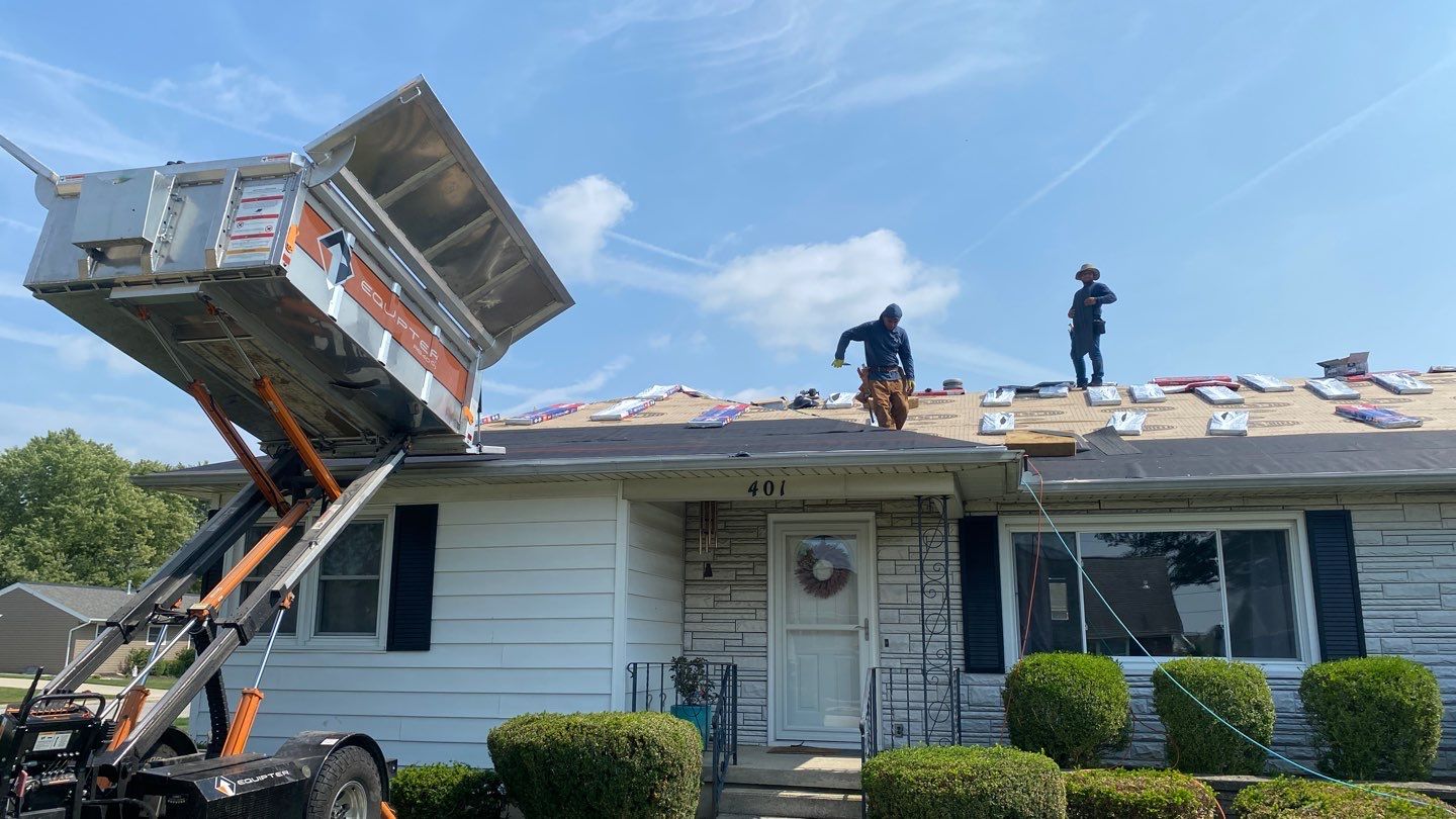 Residential Roofing Installation using GAF Timberline HDZ Charcoal by Nitro Roofing and Construction