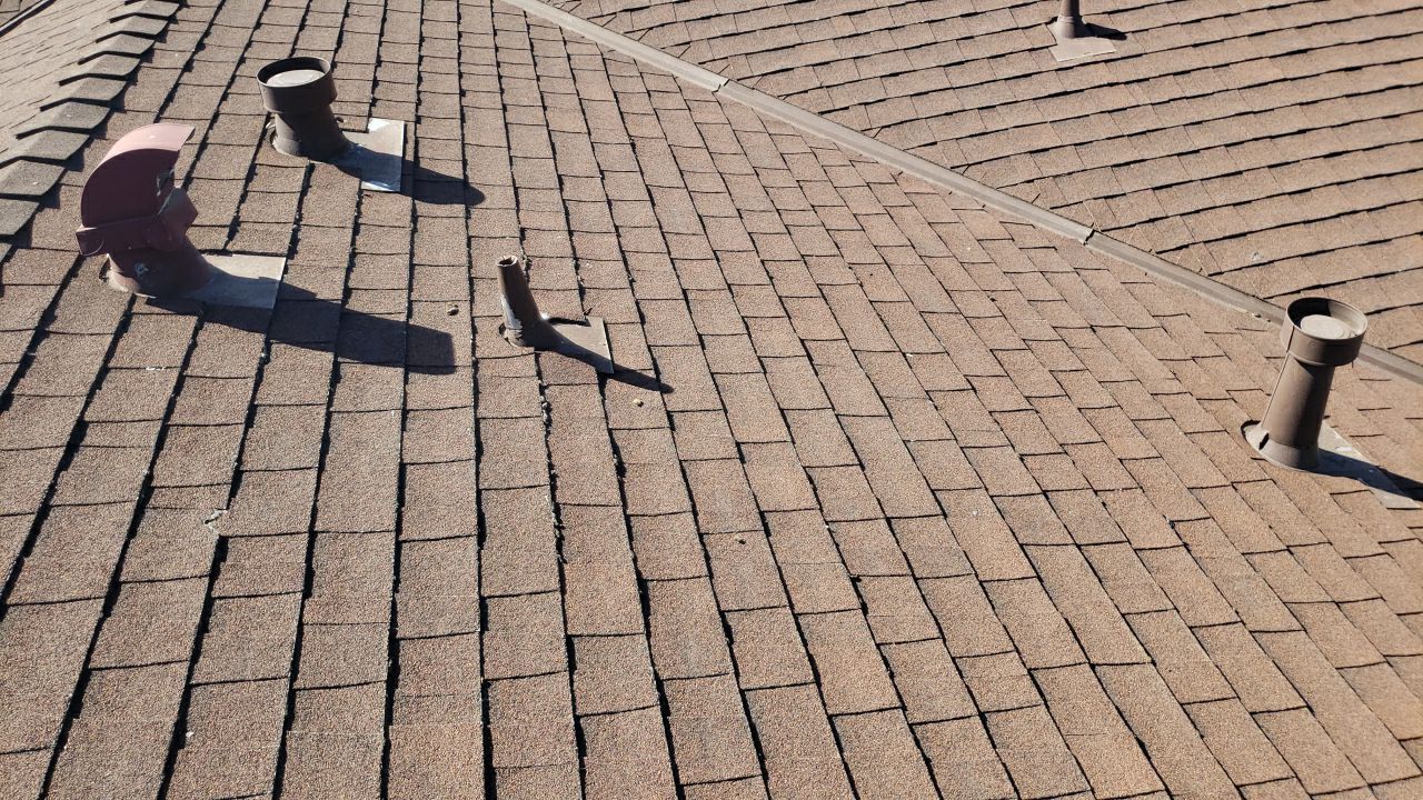 Roofing and Gutters to protect this home by Byers Enterprises 