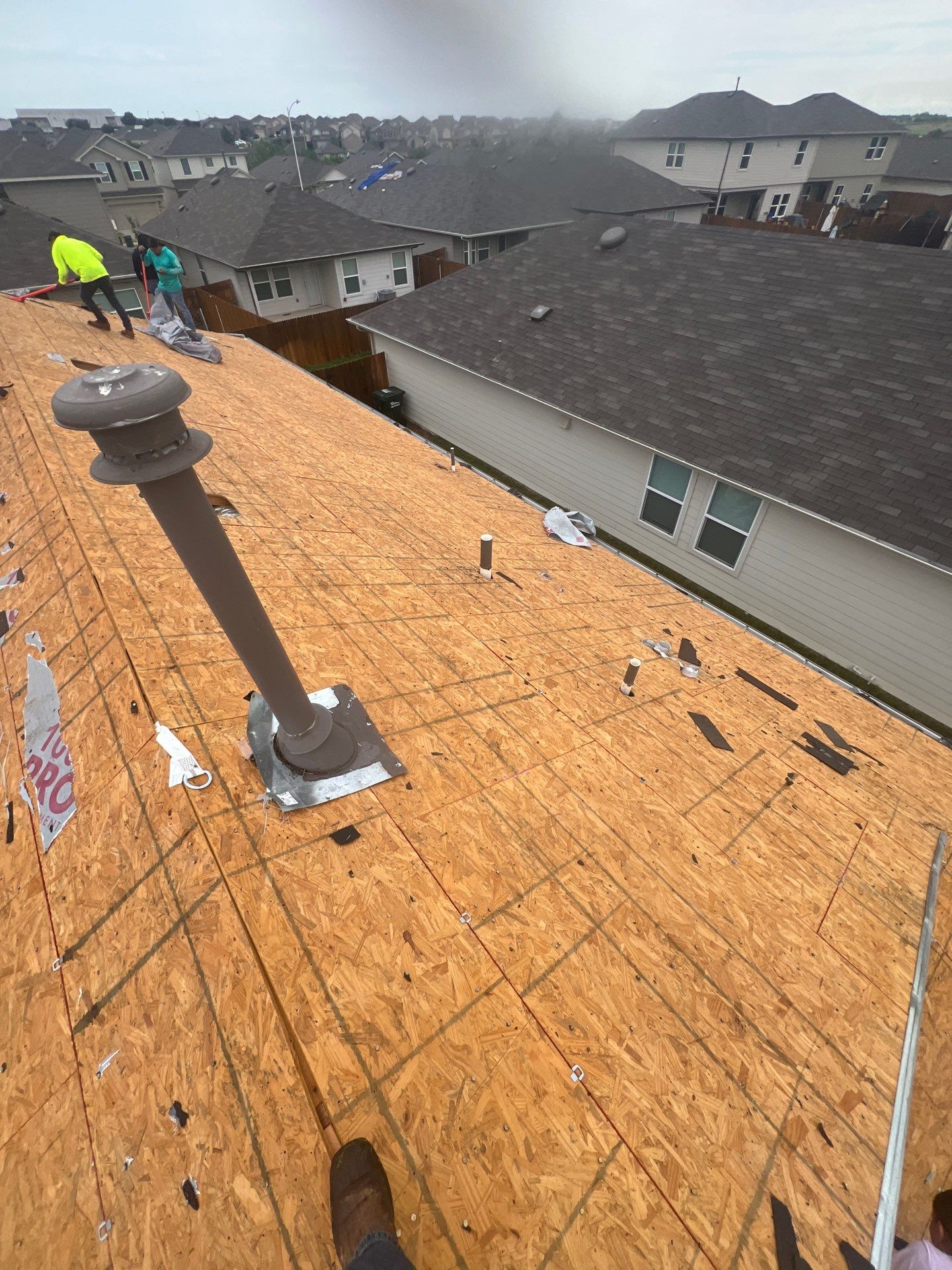Project in San Marcos by Rhino Roofing and General Contracting, LLC
