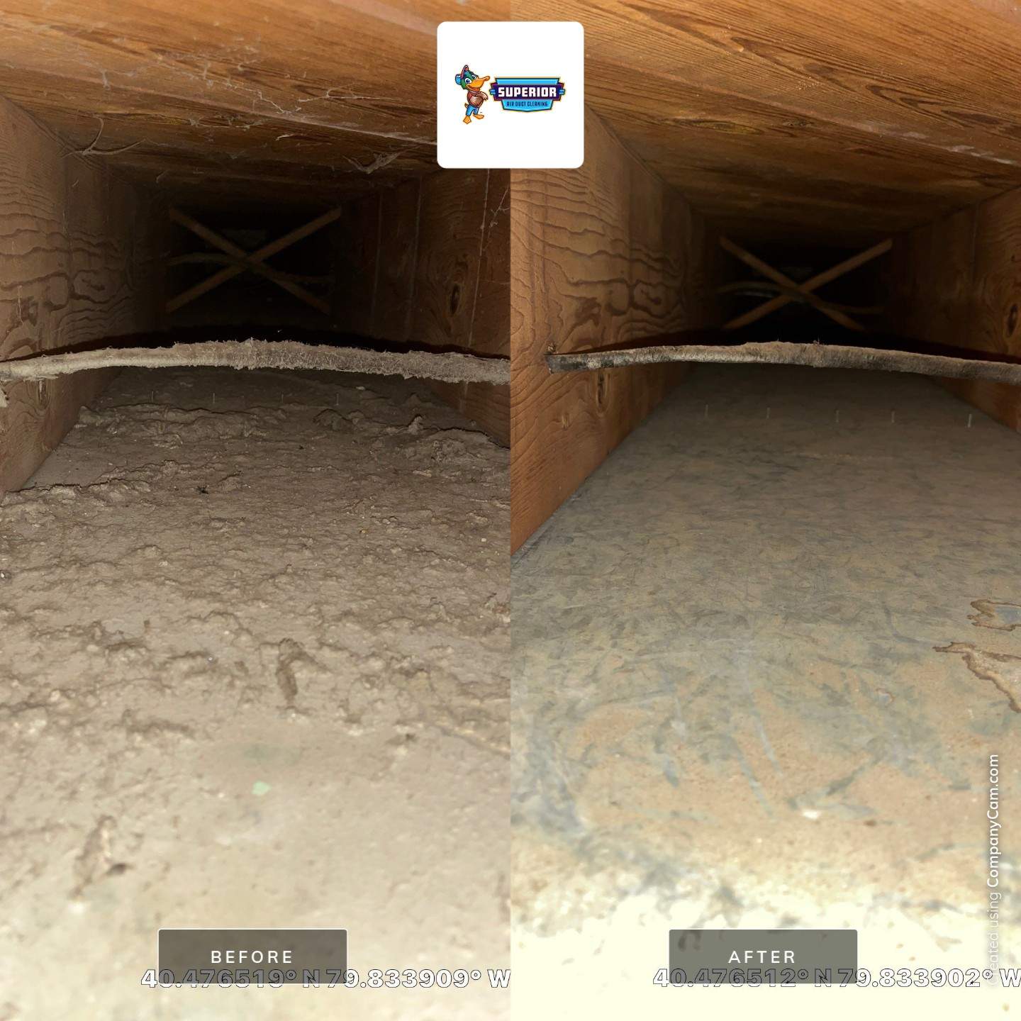 Air Duct Cleaning With a Vacuum Truck in Penn Hills, PA by Superior Air Duct Cleaning