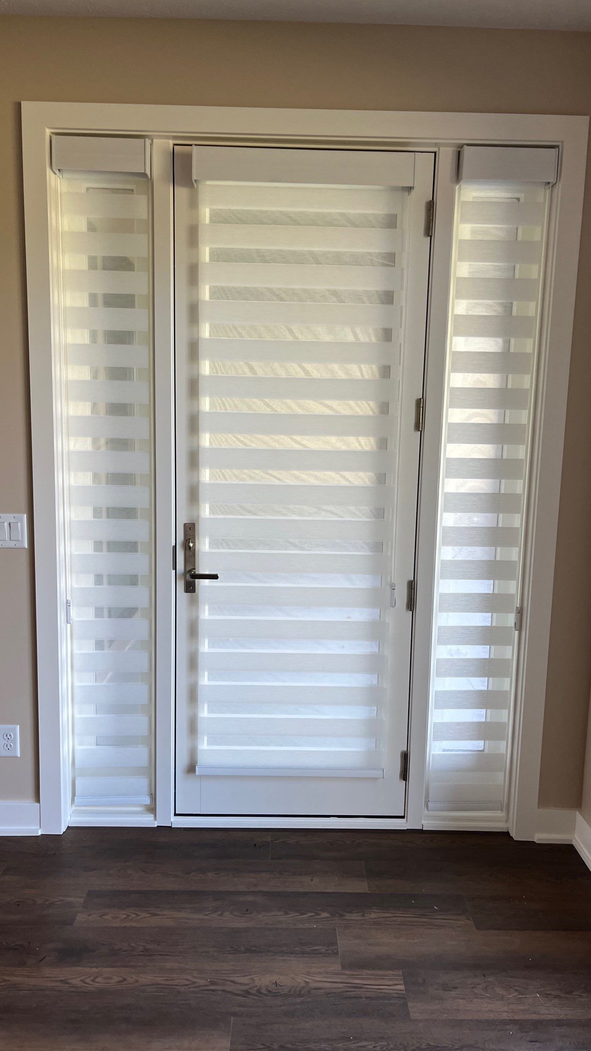 Motorized Shades in Beautiful Lincoln Home by Custom Blinds & Design