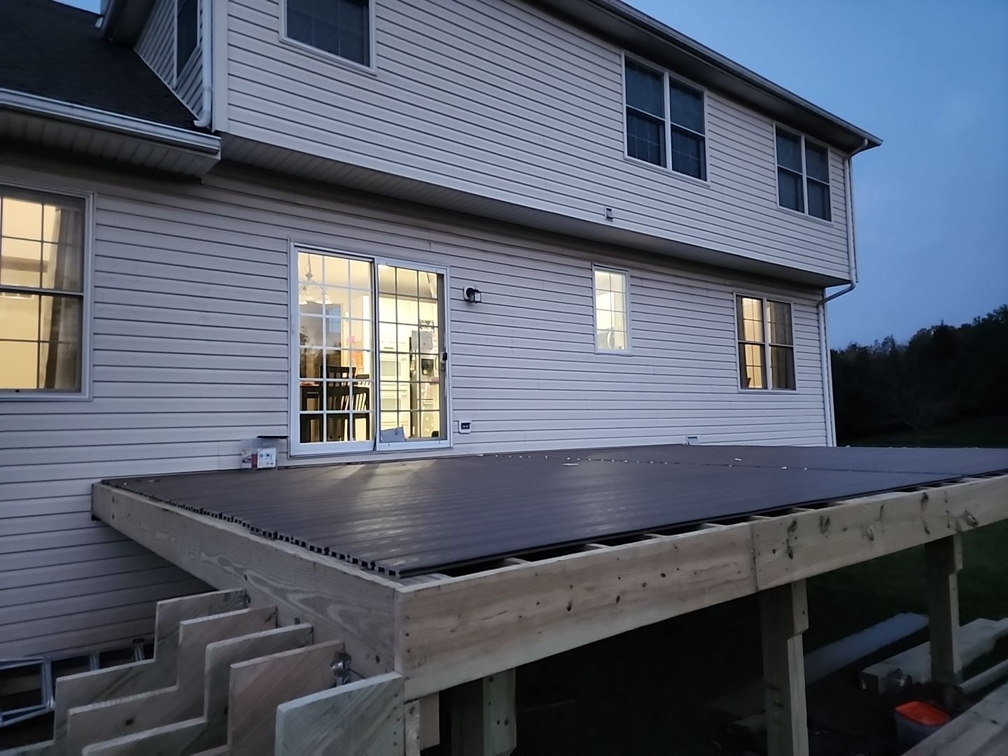 New Deck in Flemington by deck guardian