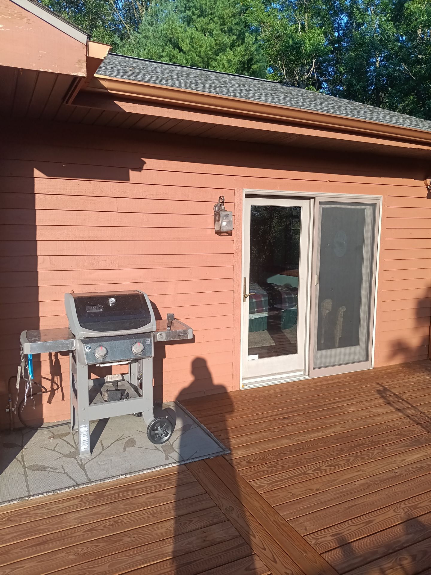 Color update with exterior staining and painting by Gordon Painting