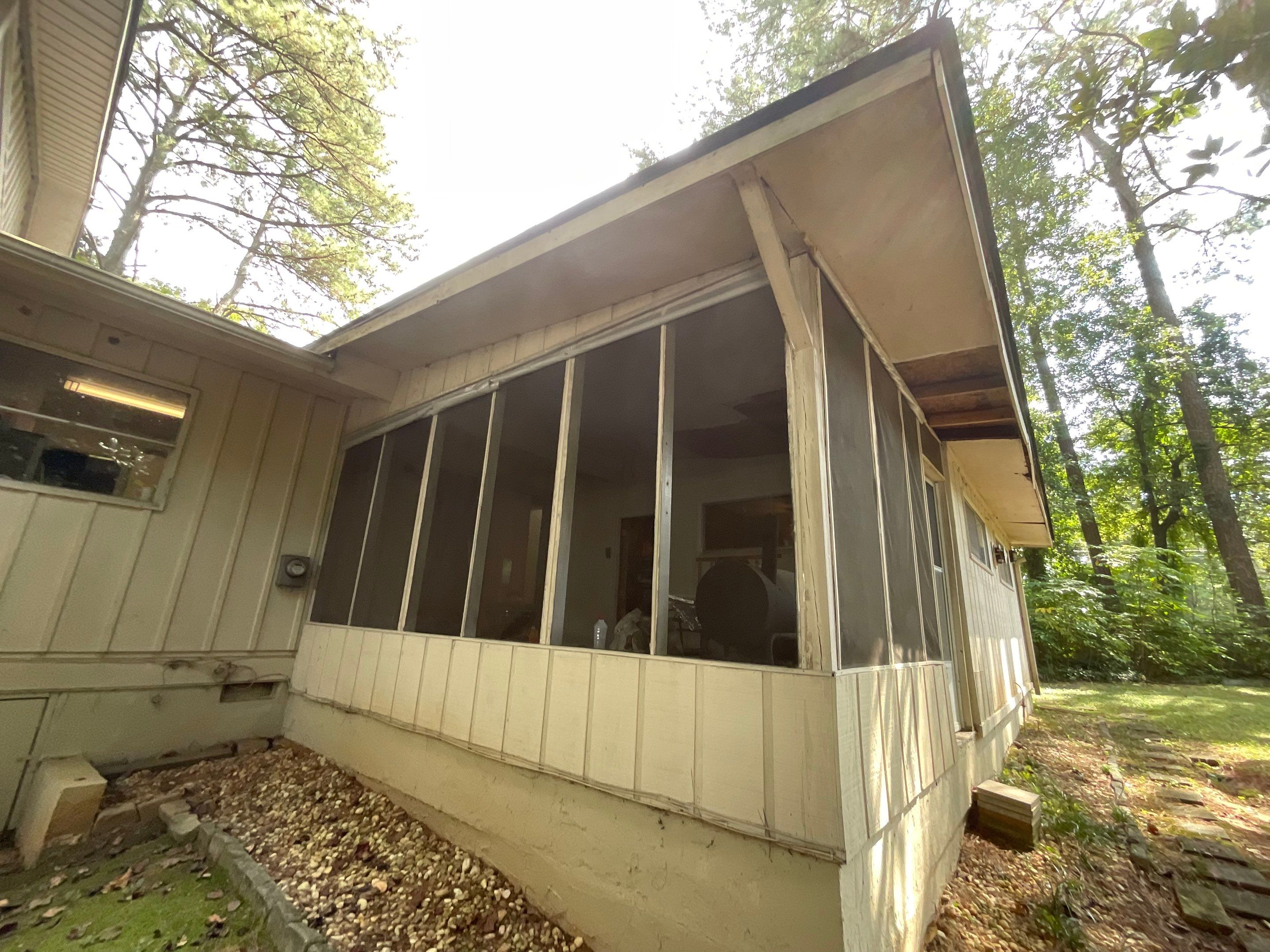 Sunroom Conversion and Pressure Treated Deck Installation in Doraville by Swift Home Renovations