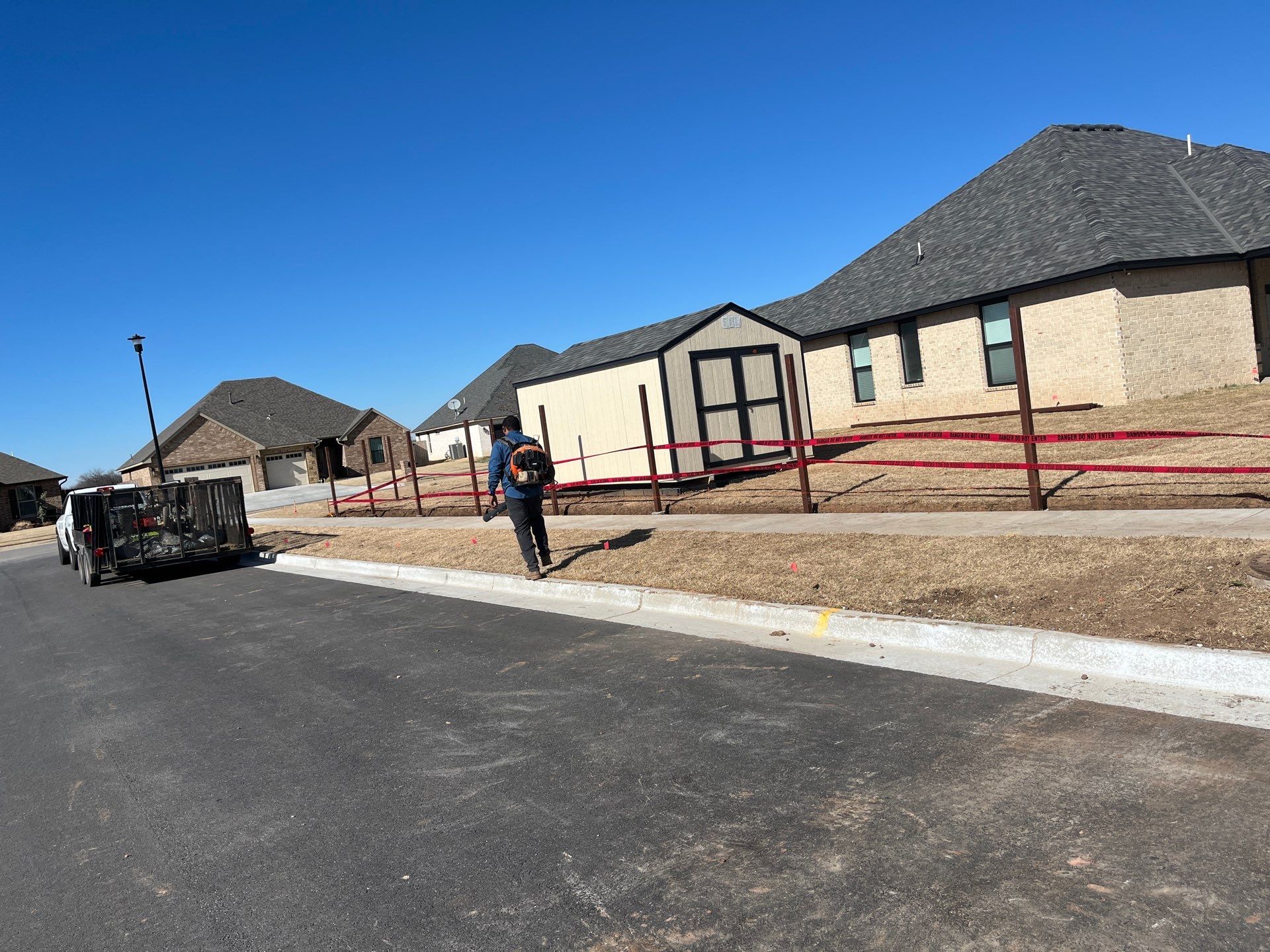 Concrete Sidewalk And Footer by Clays Services Inc