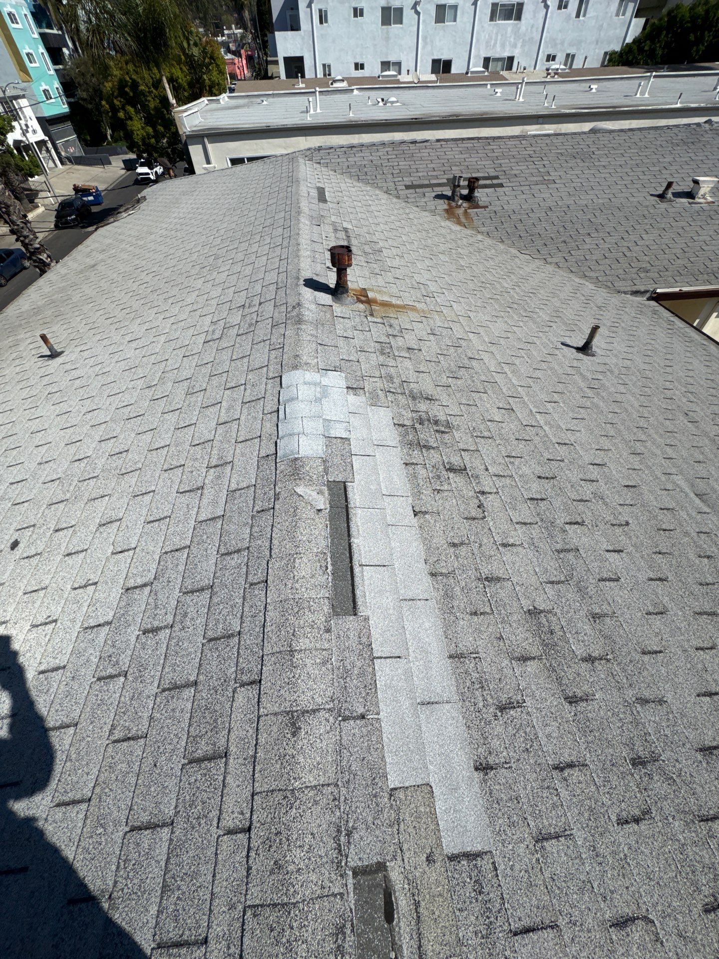 Apartment Building in Hollywood by Hull Brothers Roofing