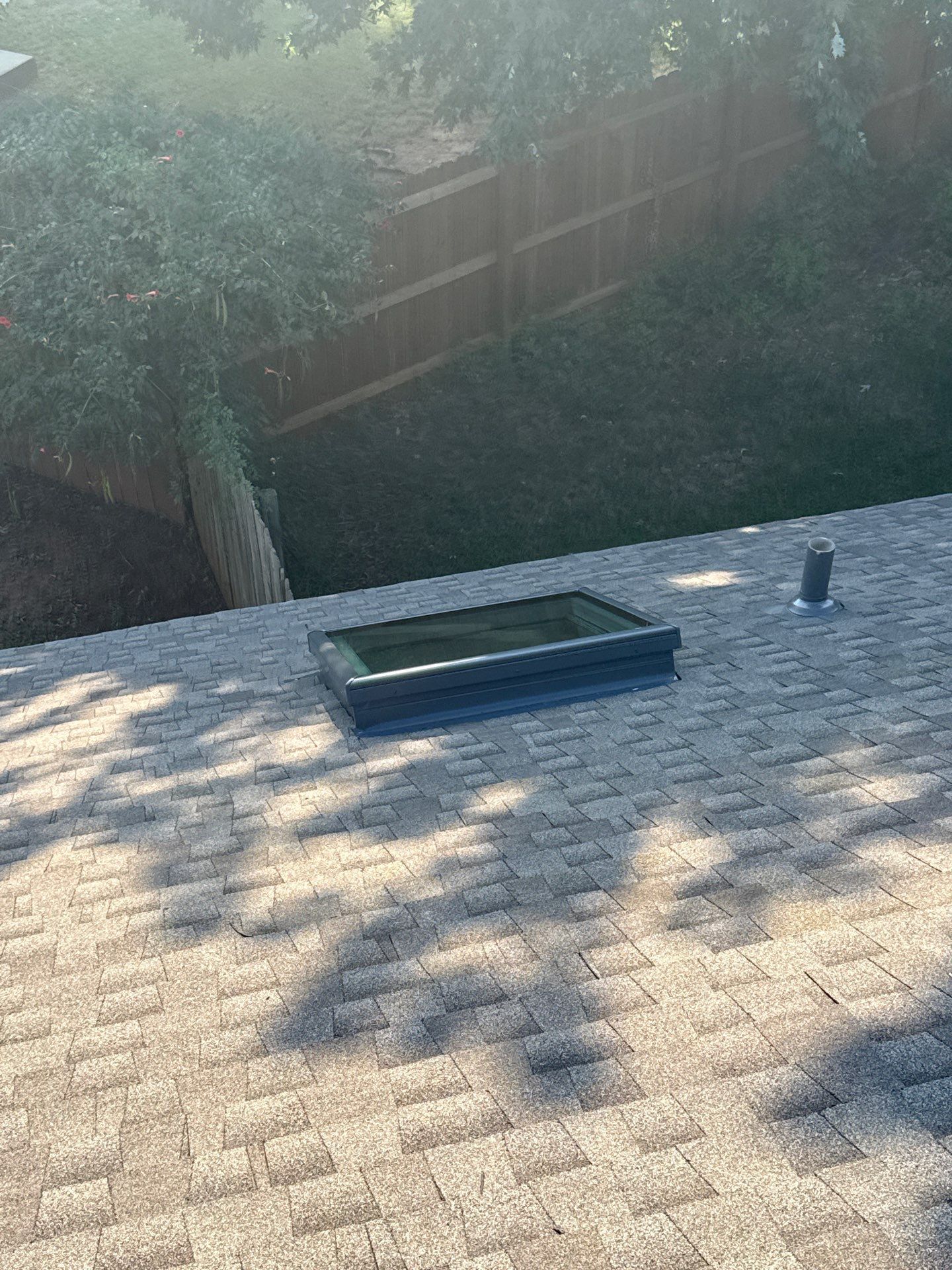 roof & skylight replacement in Edmond by McCann's Roofing and Construction
