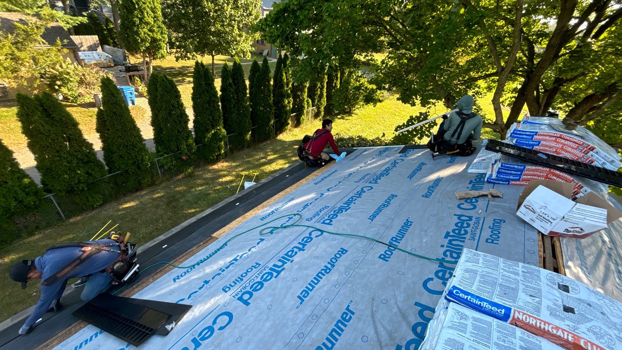 Roof Replacement using CertainTeed Northgate by 180 Contractors