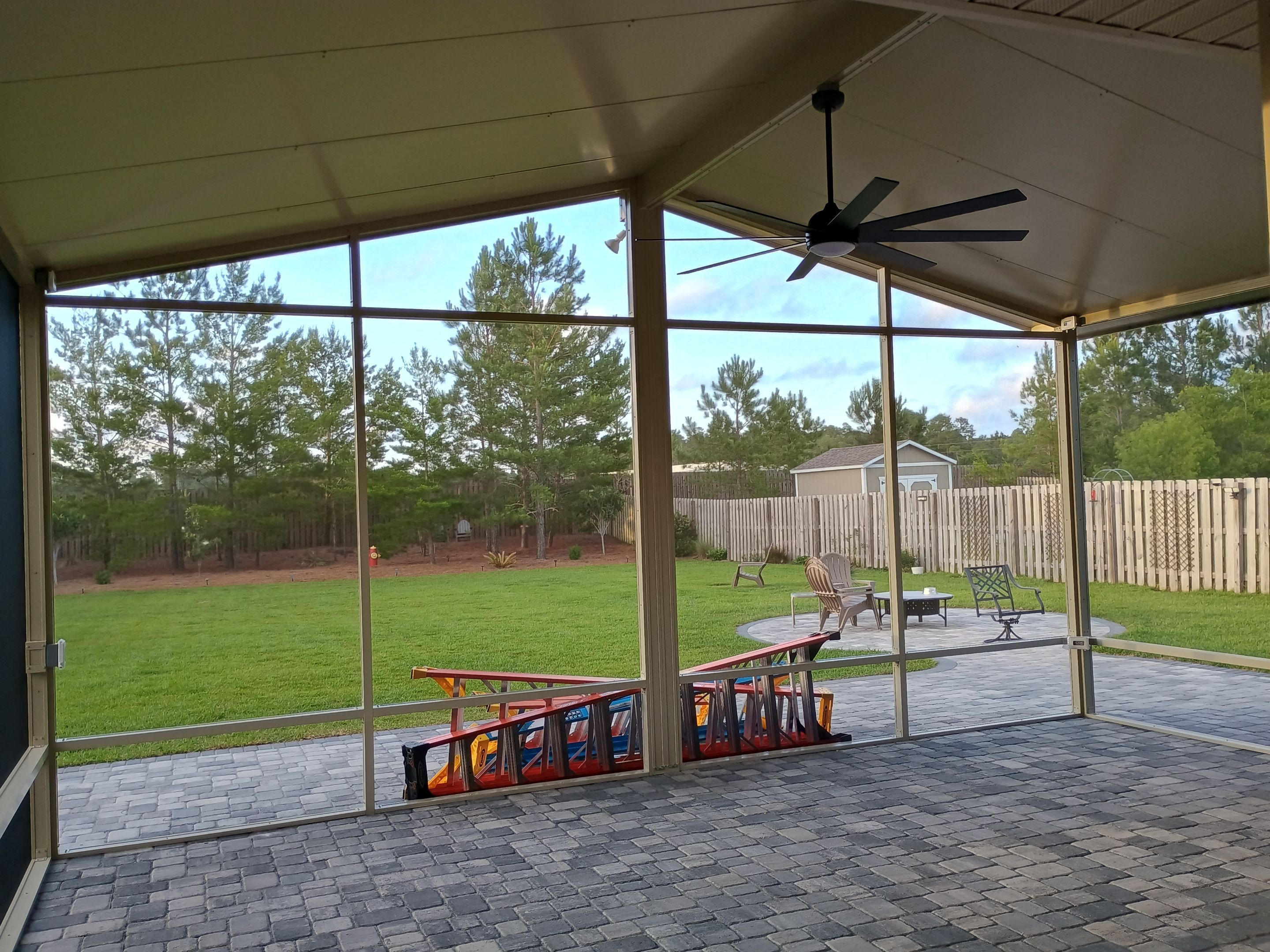 Patio Cover using Colorbeam by Titan Sunrooms