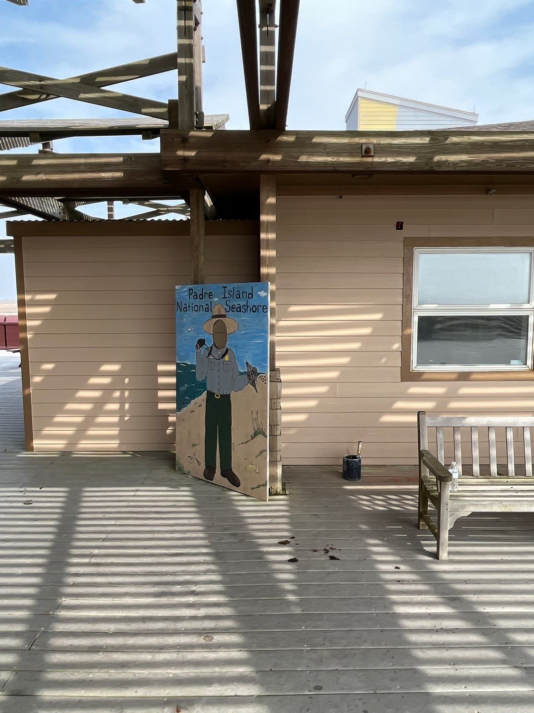 Padre Island National Seashore Malaquite Visitor Center Exterior remodel by Bayfront Roofing and Construction