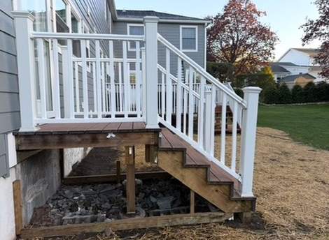 Deck and Landing Resurfacing in Florham Park, New Jersey by deck guardian
