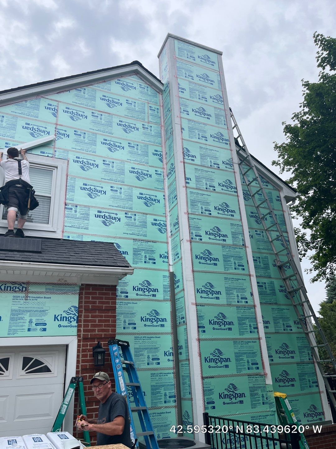 Siding Replacement using Ascend by 180 Contractors
