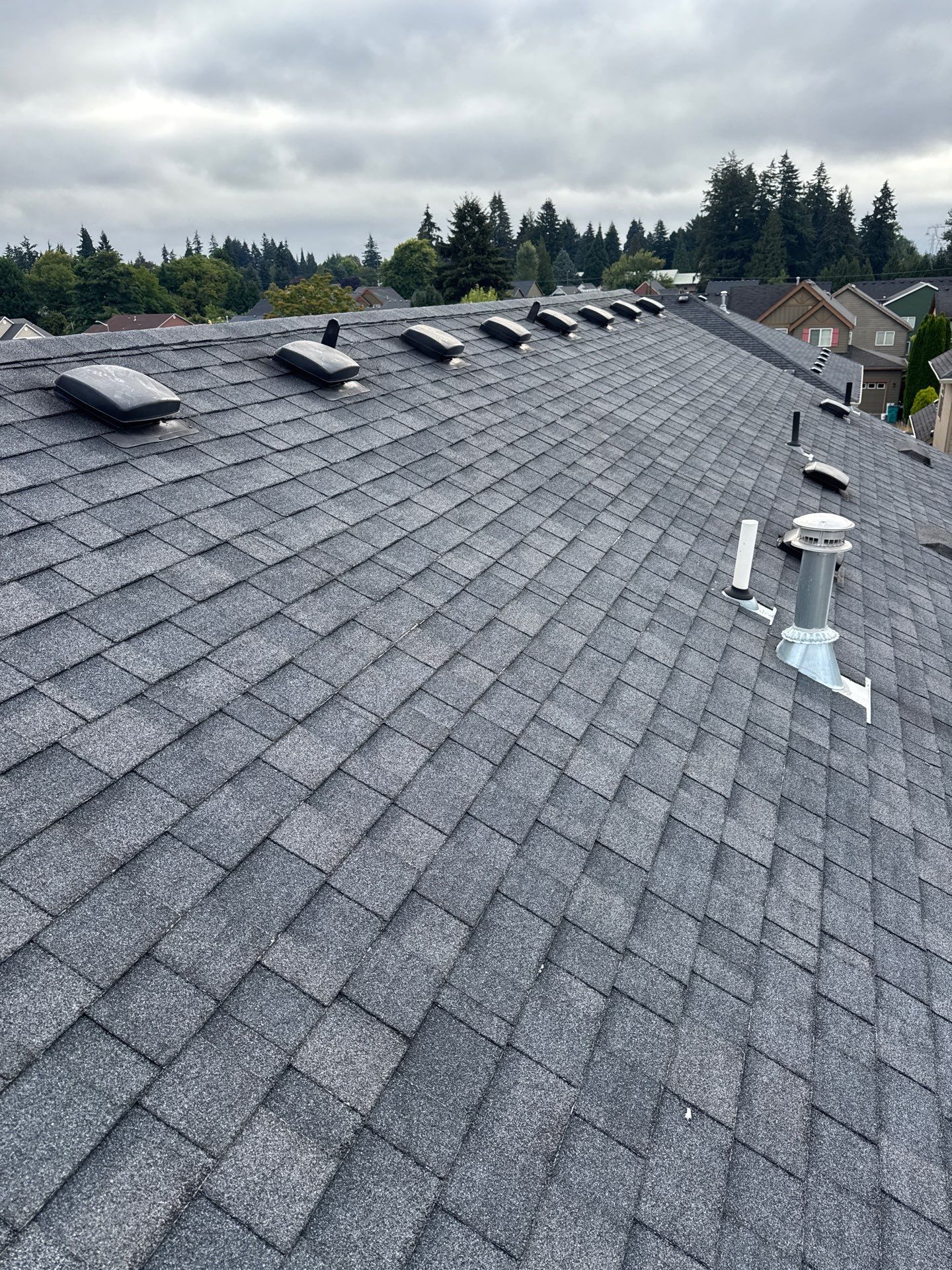 Project in Vancouver by Trenick Roofing 