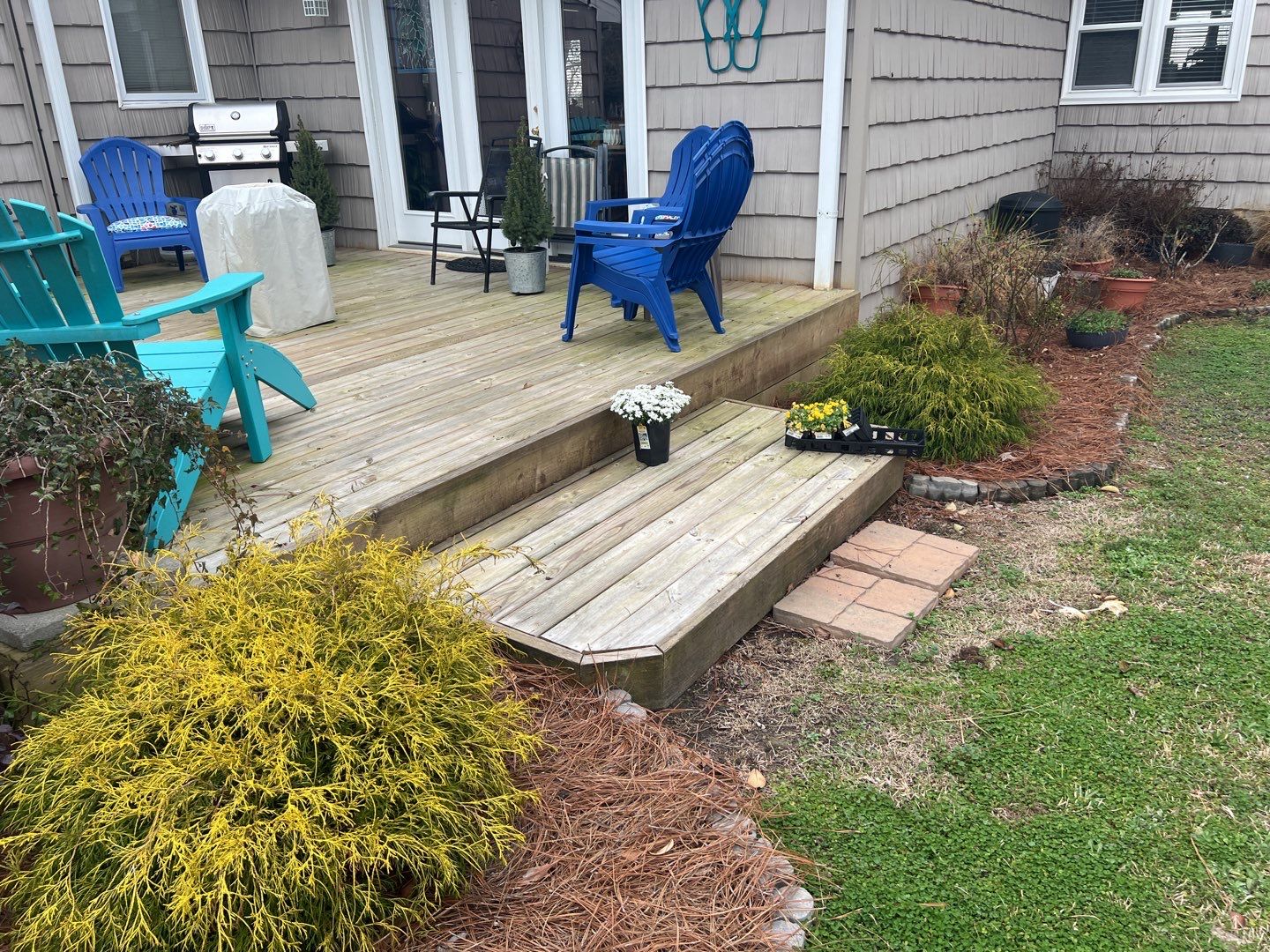 Weathered Deck using Wood Sealant by DuraSeal