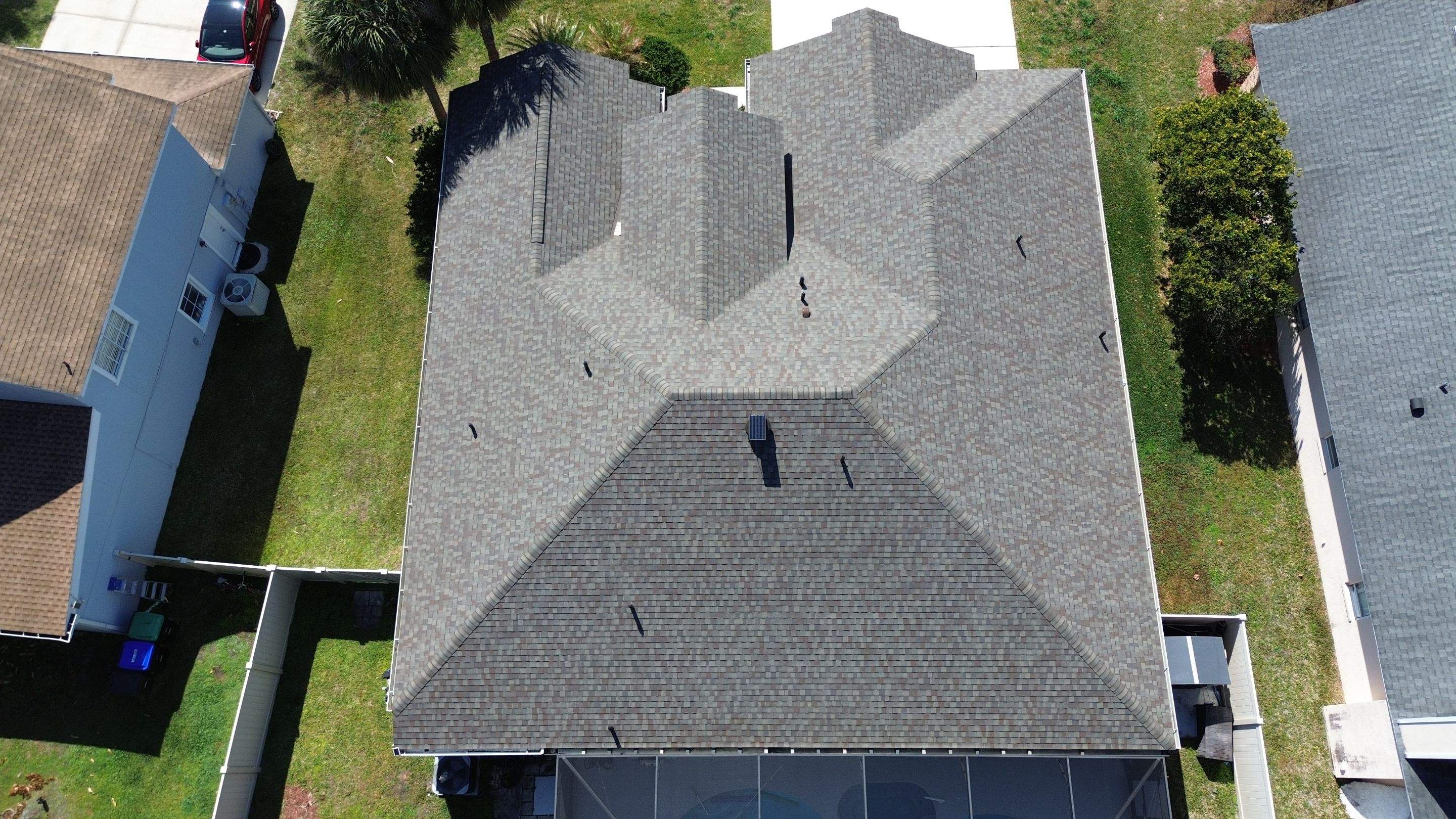 Residential roof in Orlando by Gold Key Roofing
