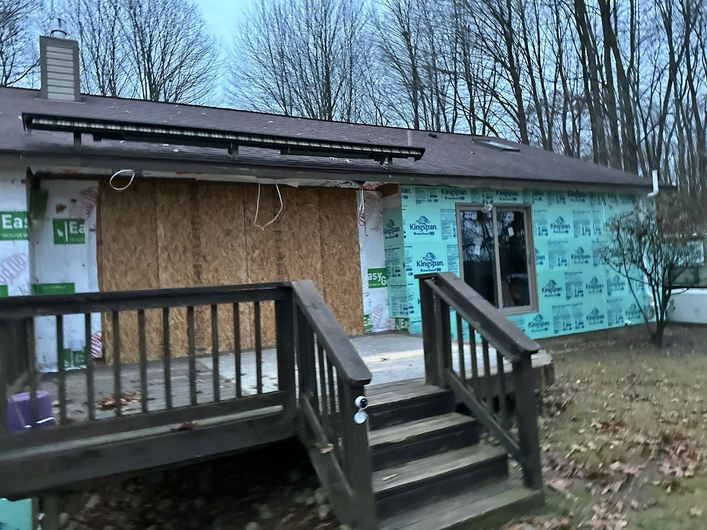 Siding Replacement using Alside S7 Cedar Mill Grain Composite by 180 Contractors