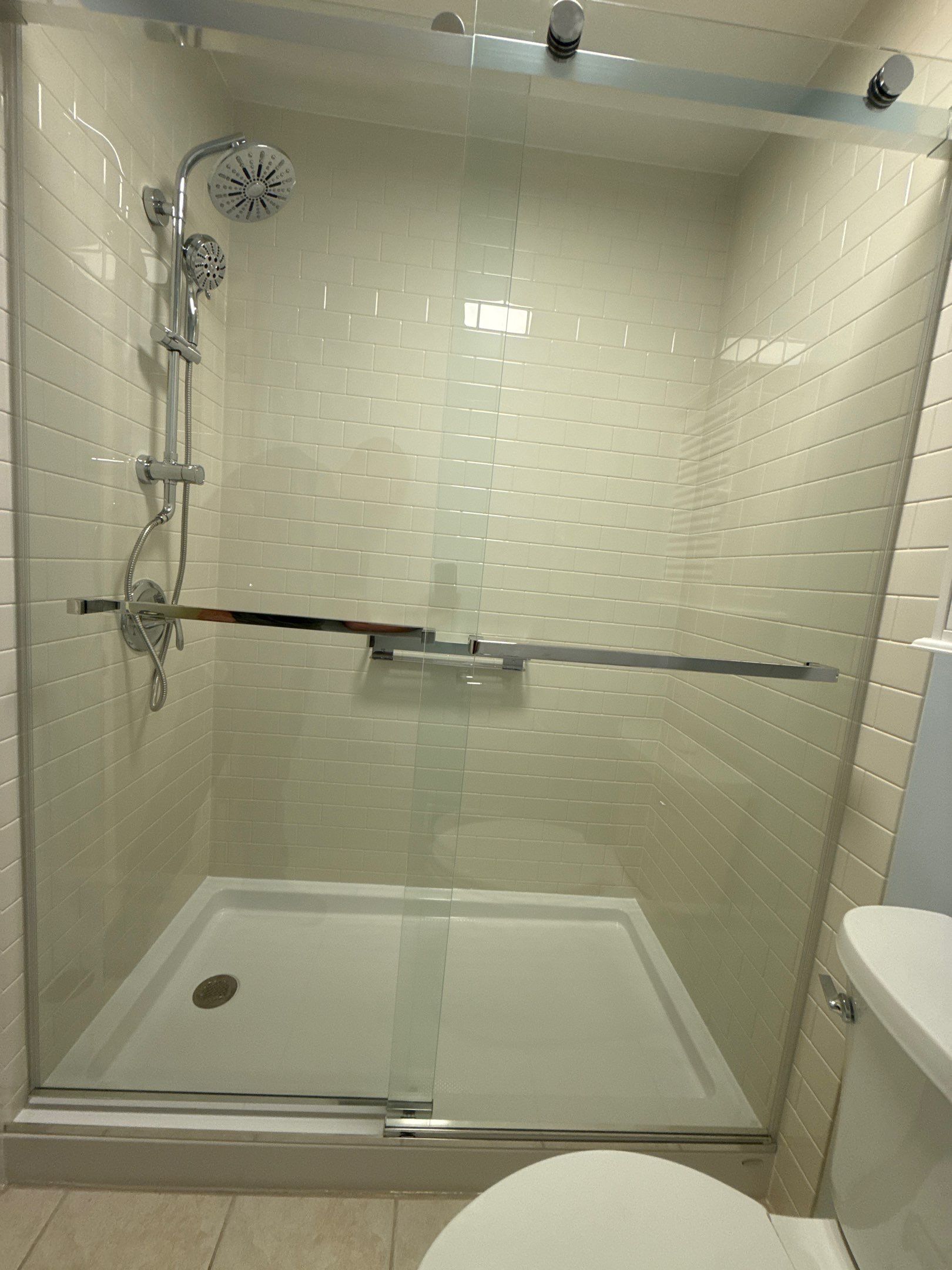 Walk-In Shower Conversion and Plumbing Upgrade in Harbor Springs