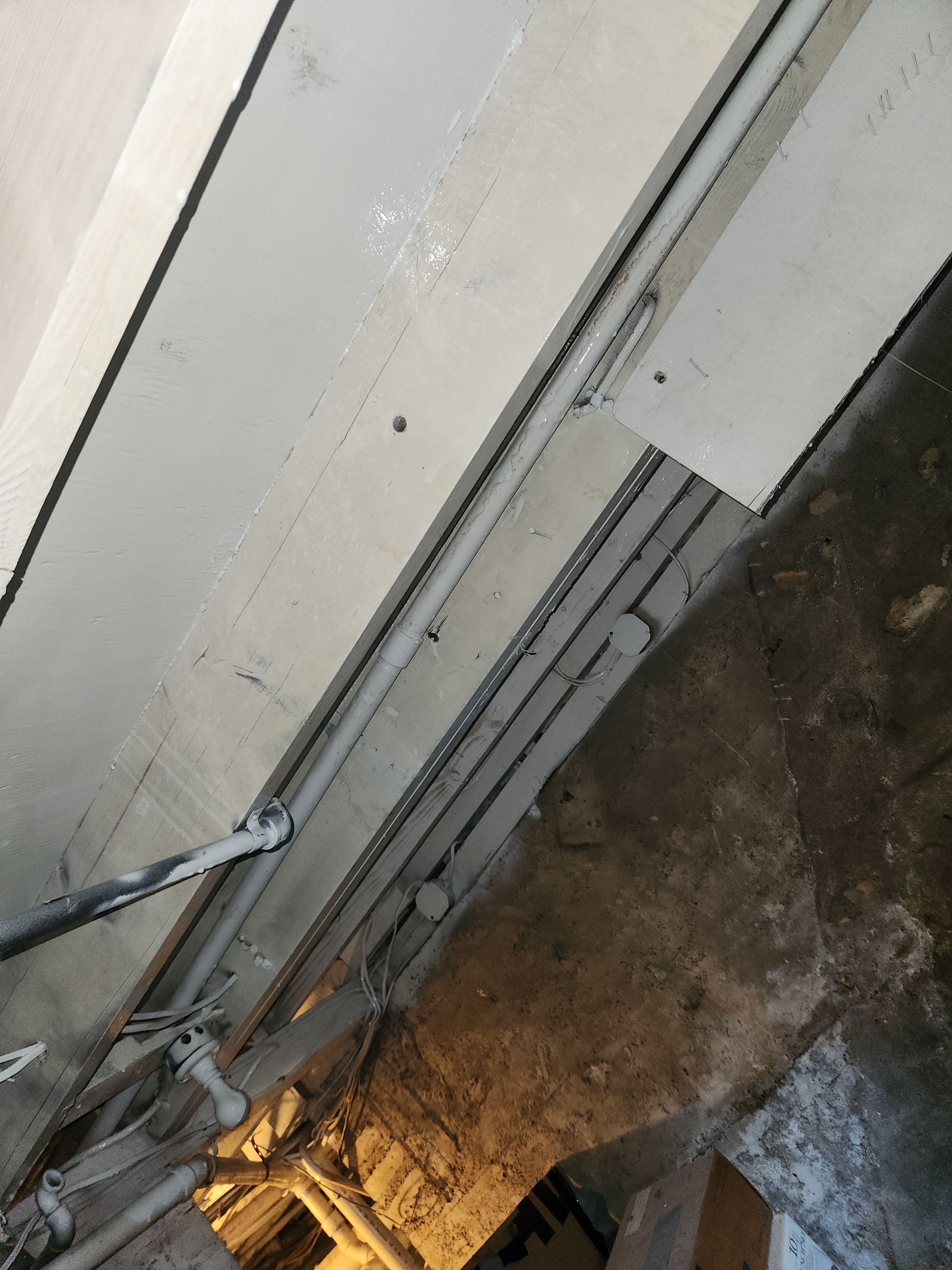 Interior French Drain & Mold Remediation in Mt Tabor NJ by Pure Service Pro, LLC 