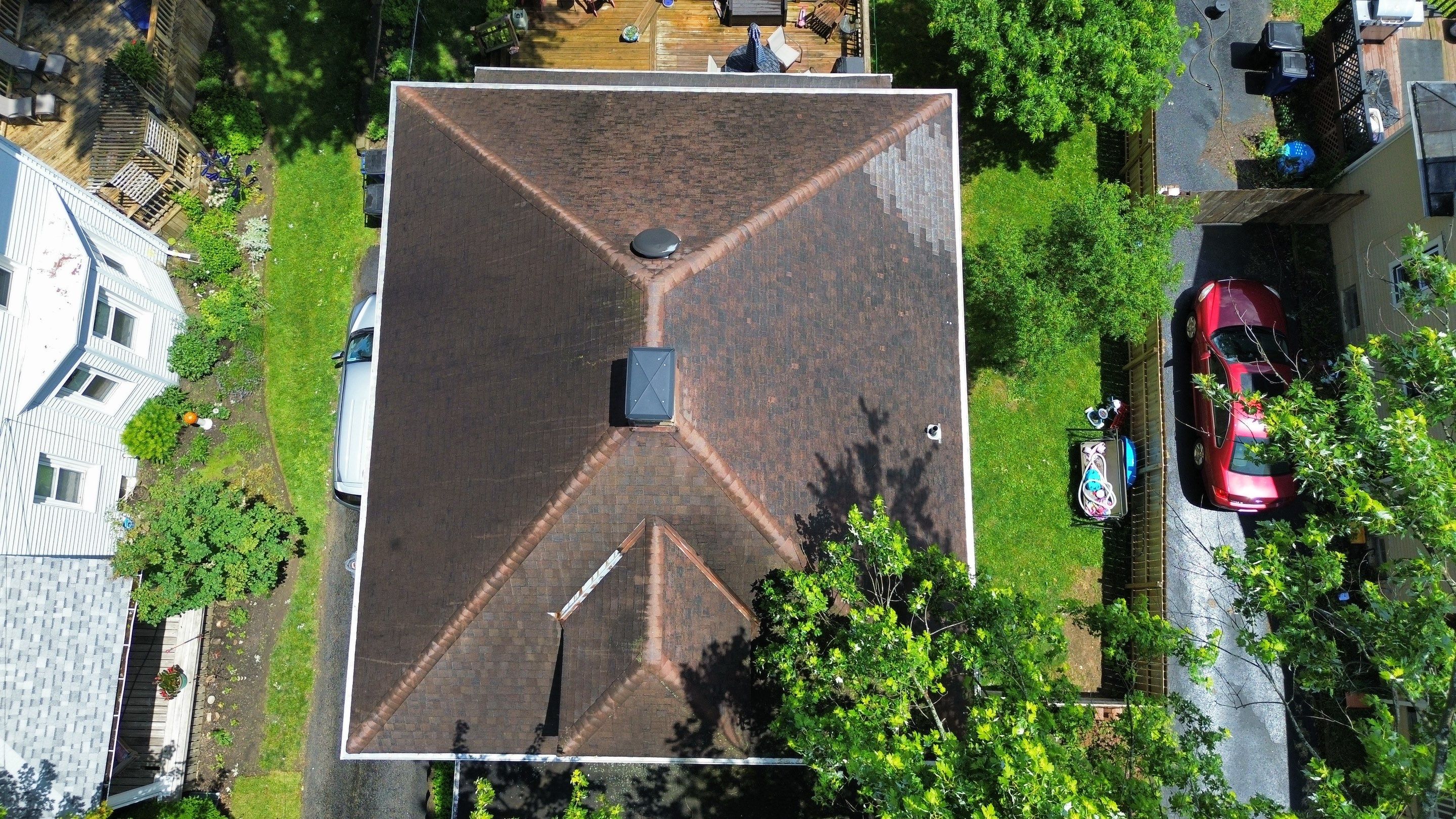 Residential Roofing Installation using Timberline UHDZ Shingles - Appalachian Sky by RoofX 