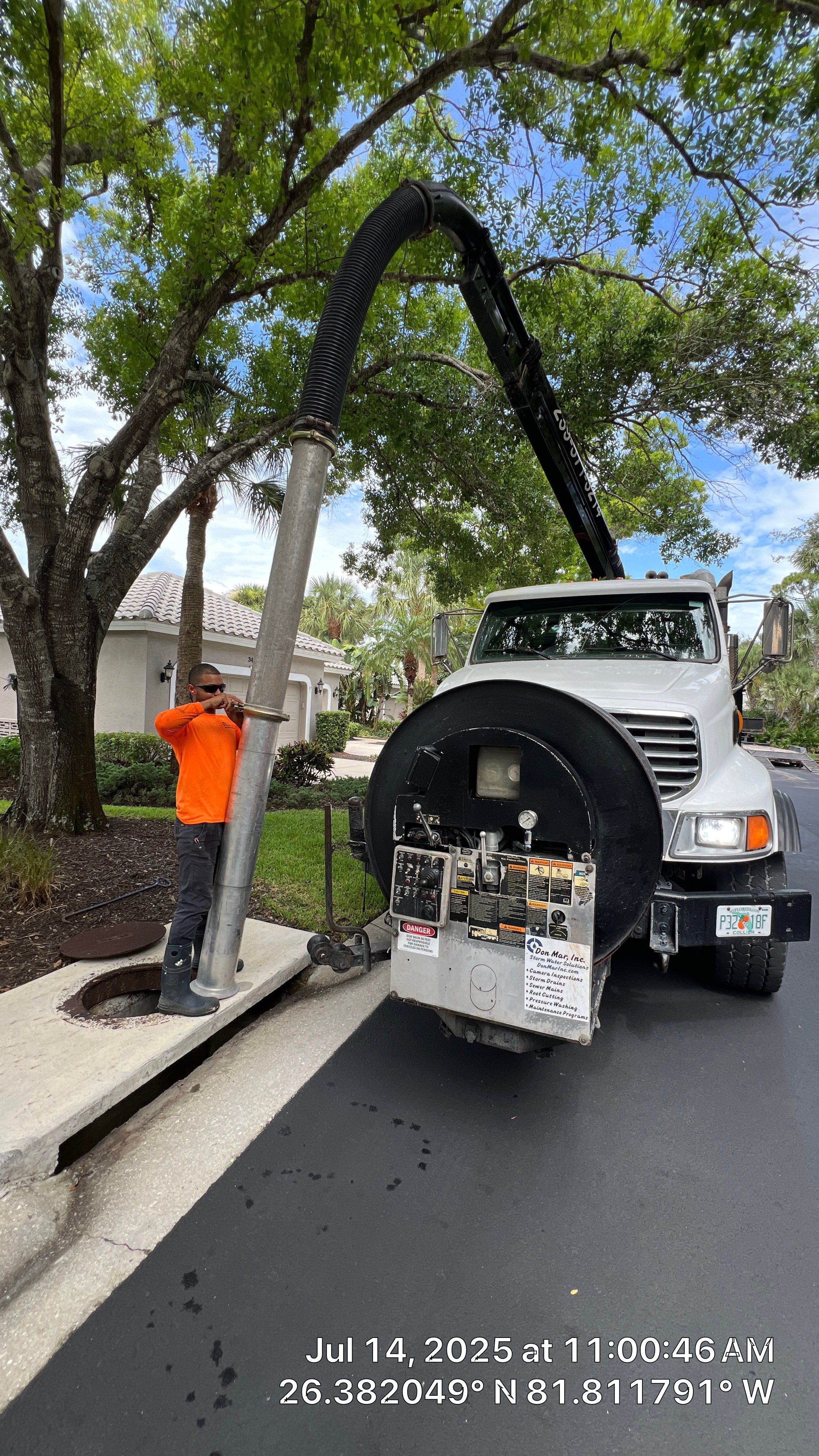 Pelican Landing Neighborhood Stormwater System Maintenance by Don Mar, Inc. Storm Water Solutions