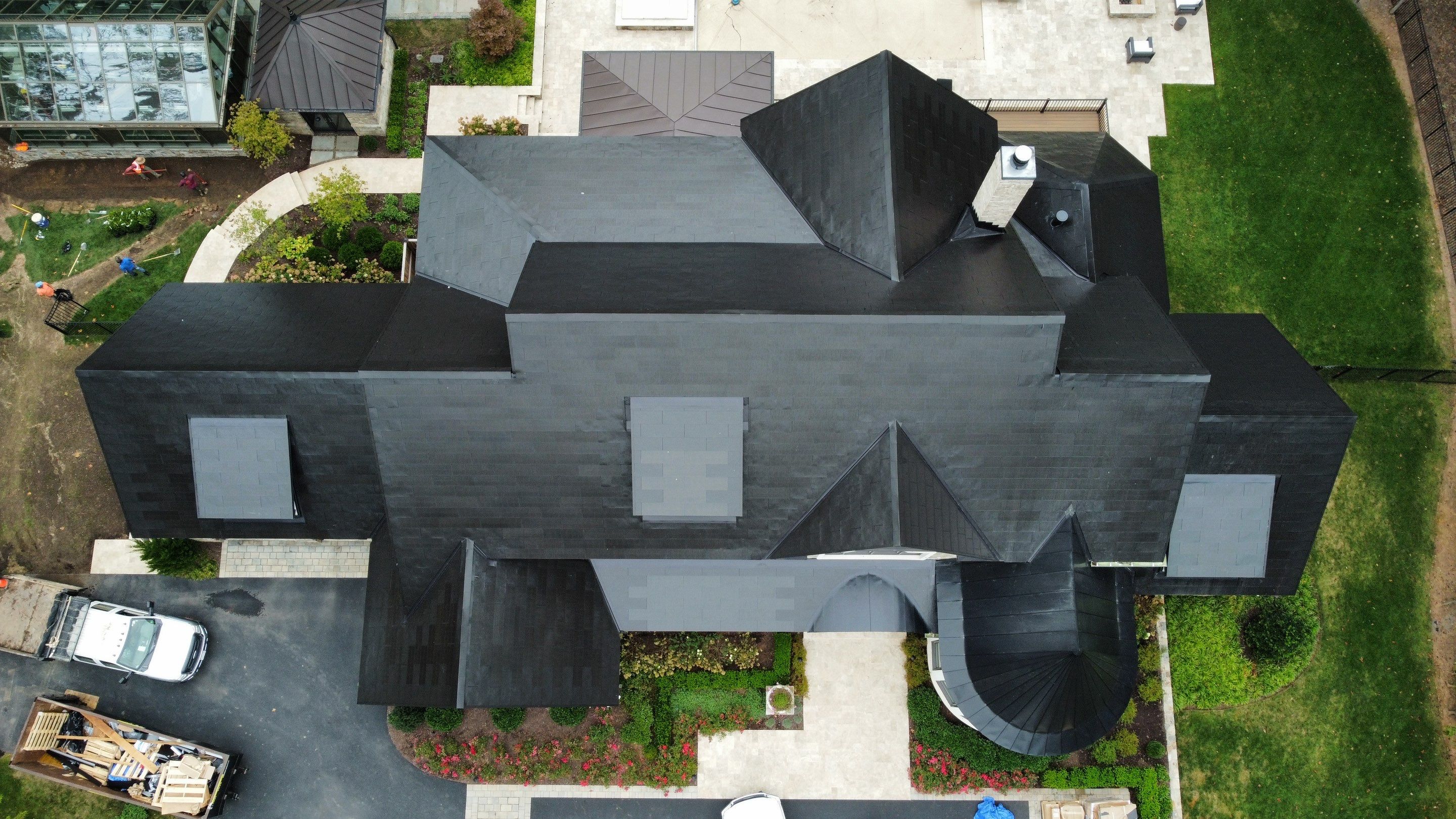 STUNNING Tesla Solar Roof in Virgina by American Home Contractors