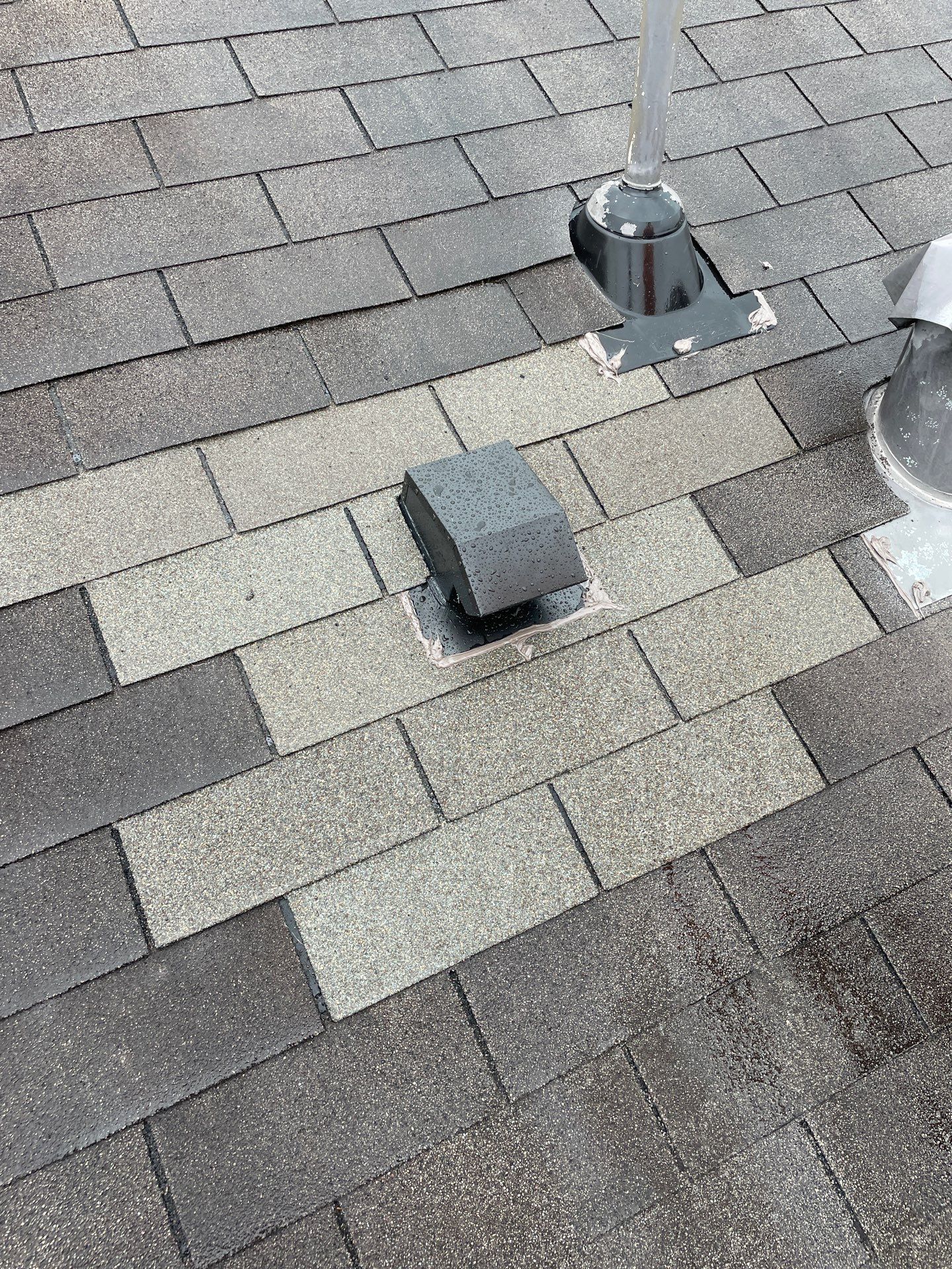Hail Damage using Owen's Corning Duration (Lifetime) Shingles by Roof Repair Company