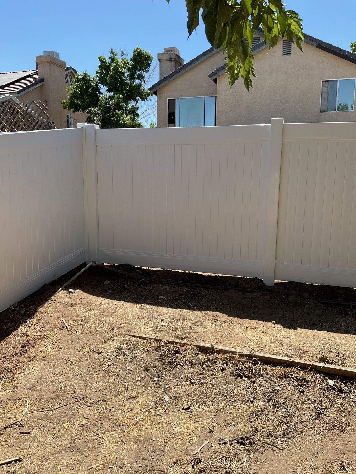Fence Installation using Vinyl by Fence Guys Inc. 