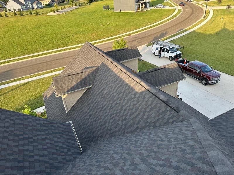 Residential Roofing Installation using GAF Timberline HDZ Appalachian Sky by Nitro Roofing and Construction