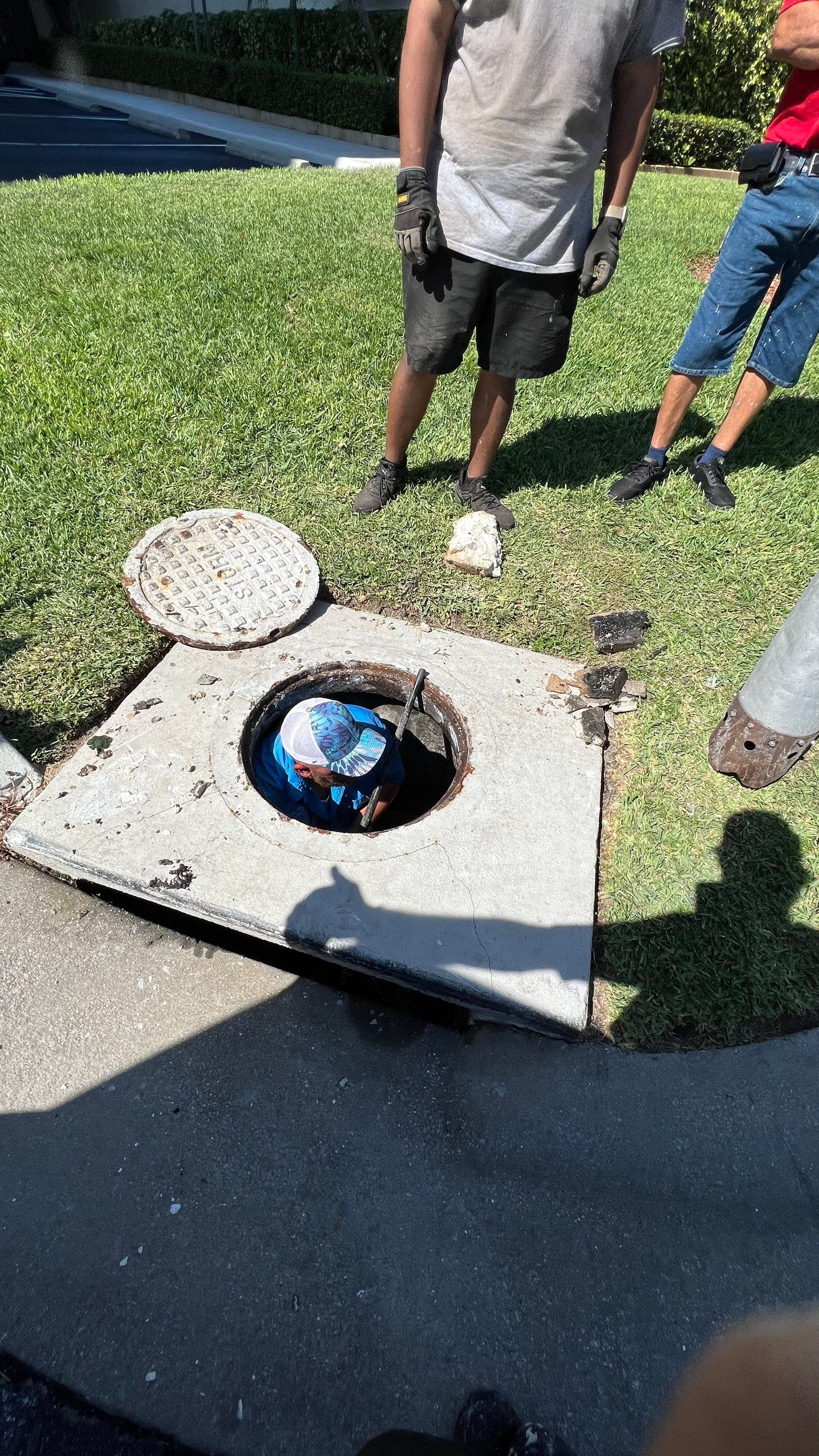 Condo Storm Water System Cleaning and Maintenance by APS Power & Water