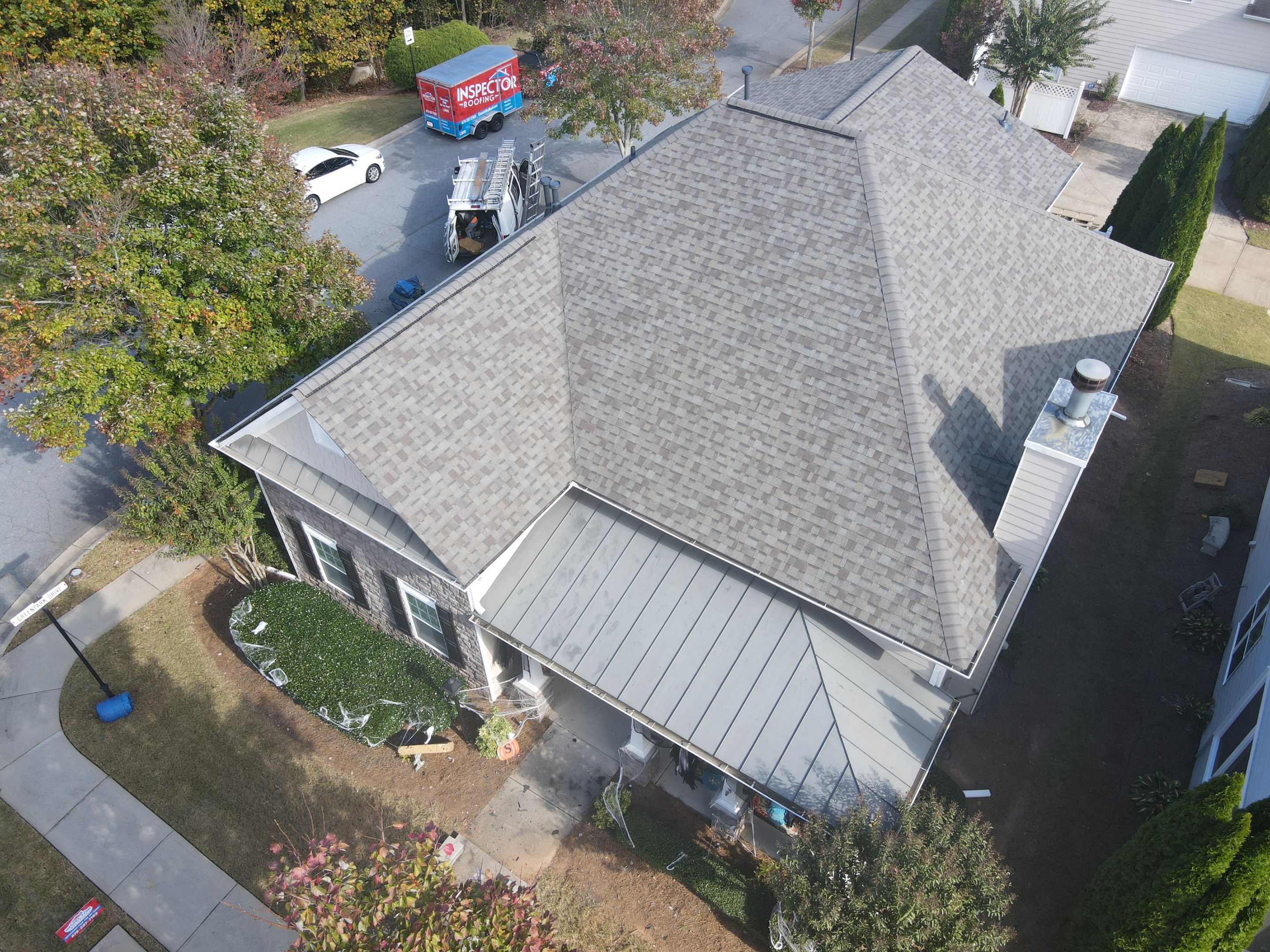 Residential Roofing Installation using Owens Corning by Inspector Roofing and Restoration