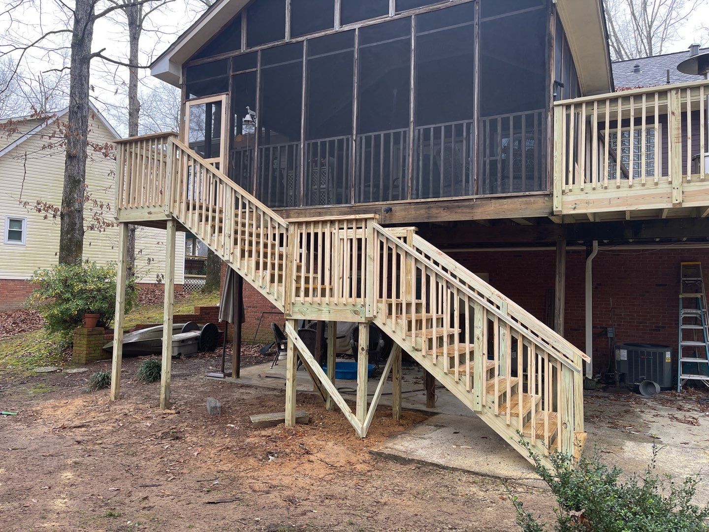 Russet Woods Deck by Pillar and Pine