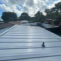 24ga 1" Nail-Strip Dove Gray  by Total Roofing System The Metal Roof Experts