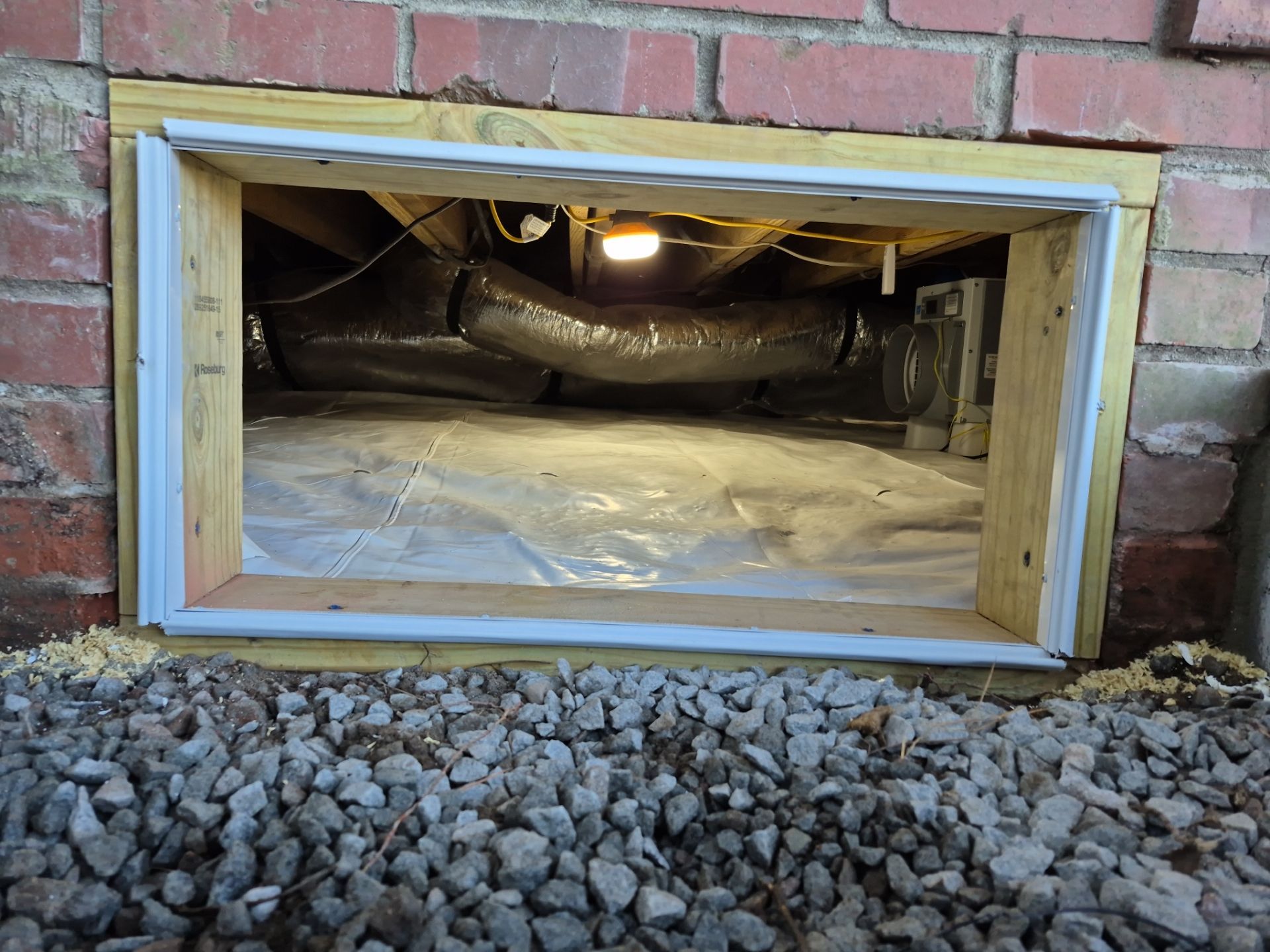 Project in Portsmouth by Patriot Crawl Space Repairs