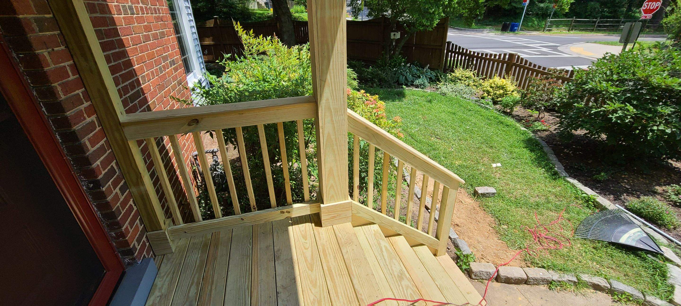 Siding and roof replacement, deck installation by Window Depot of Annapolis