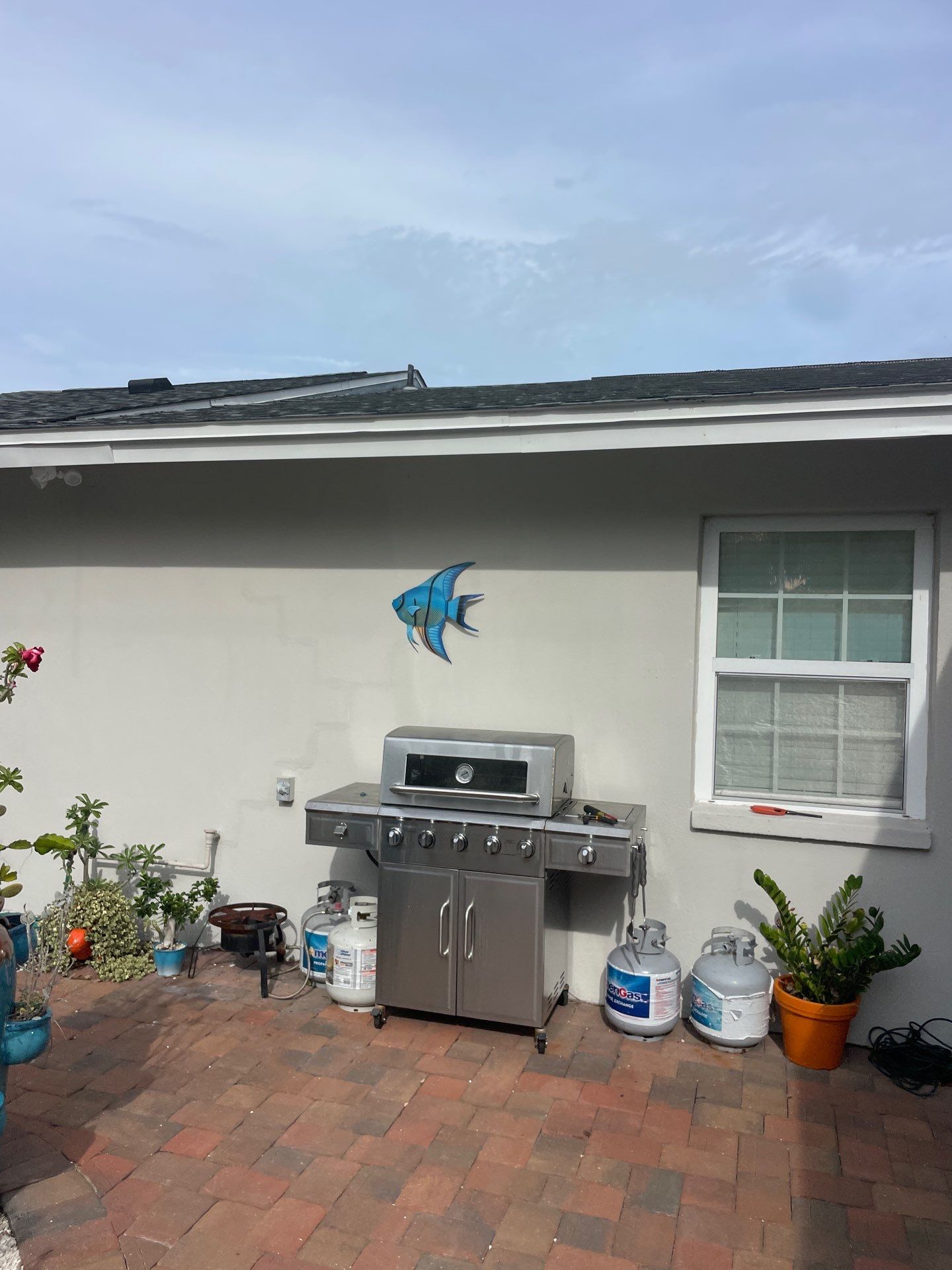 6-inch K-Style Gutter Installation in Sarasota FL by Gutter Professors