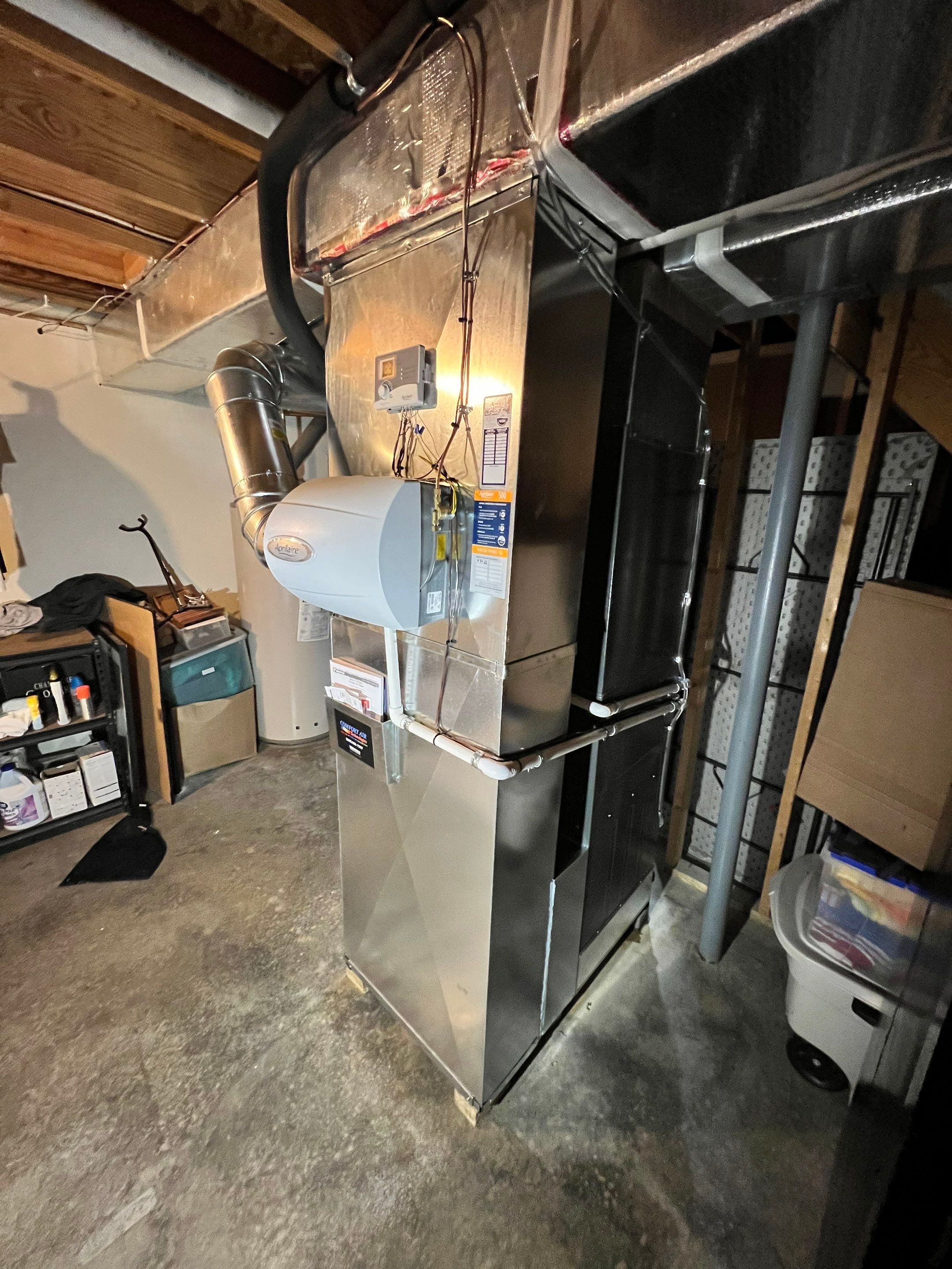 Daikin High Efficiency Furnace Installation by Comfort Air Technologies