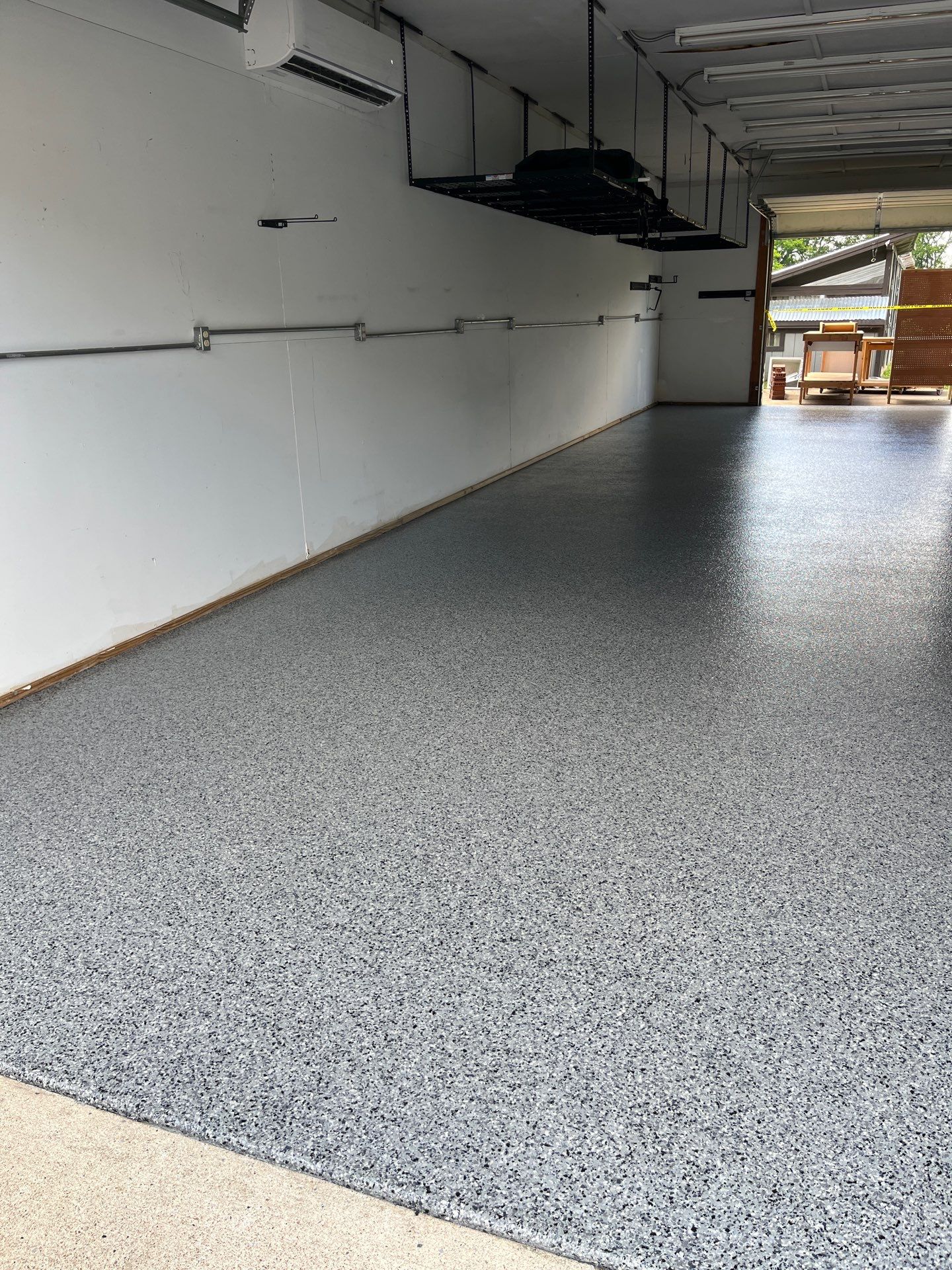 Garage Floor Coating using Nightfall by My Garage Floor Guys