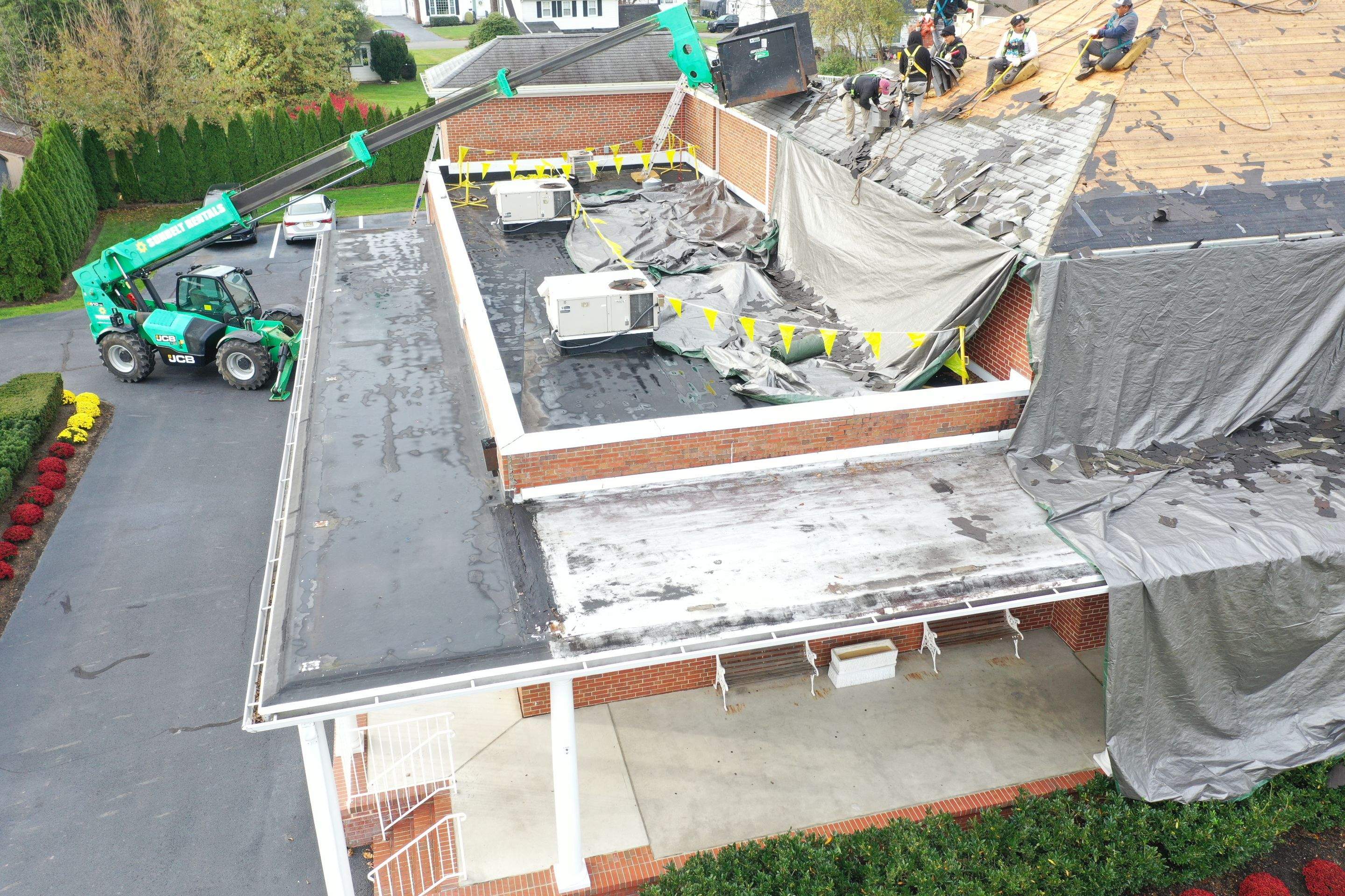 Commercial Roofing Installation using GAF Timberline / GAF TPO by All Site Roofing