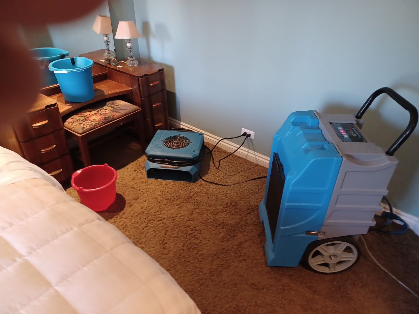 Project in Commerce Charter Twp by EzDry Water Mitigation & Property Restoration