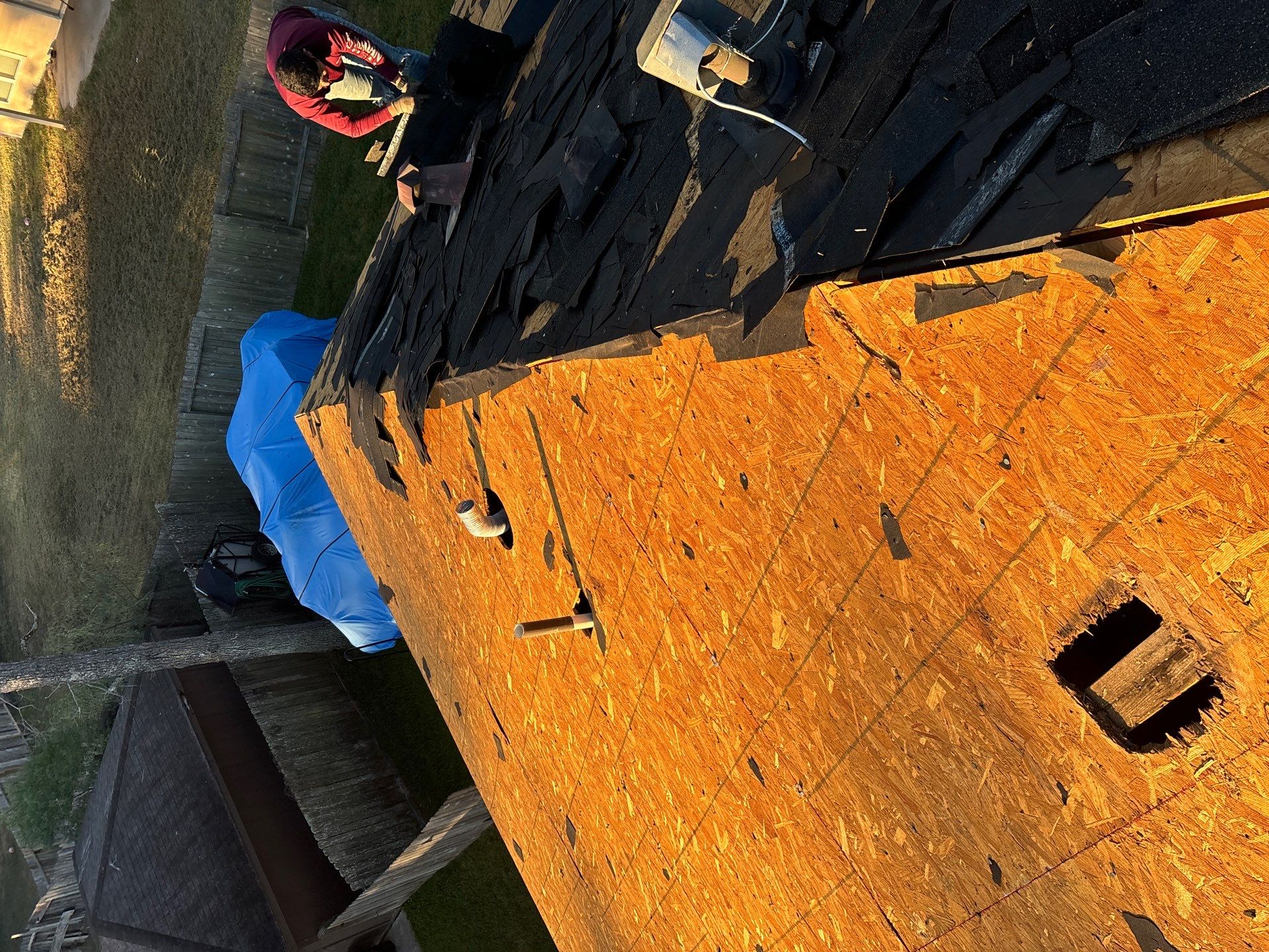 Residential Roofing Installation using Owen's Corning Duration (Lifetime) Shingles by Roof Repair Company