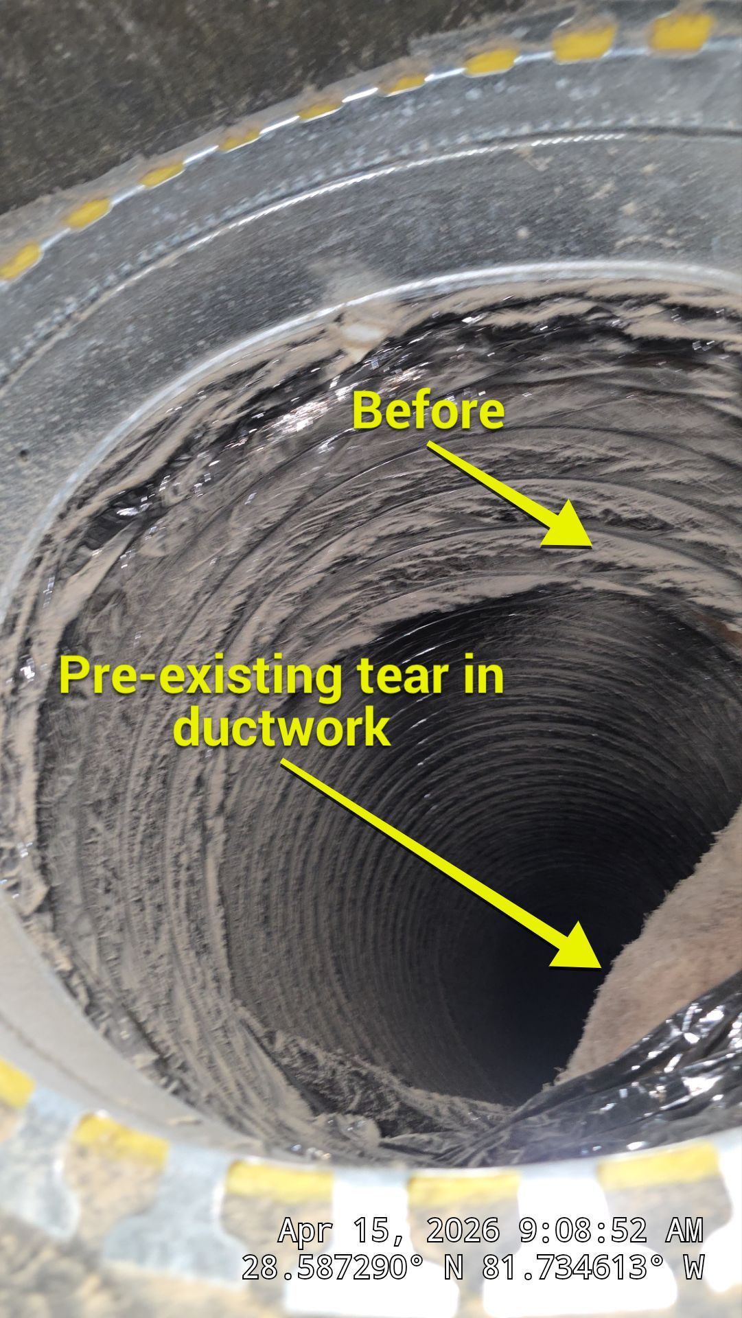 Air Duct Bath Fan Cleaning in Clermont by Hygienic Air, Inc