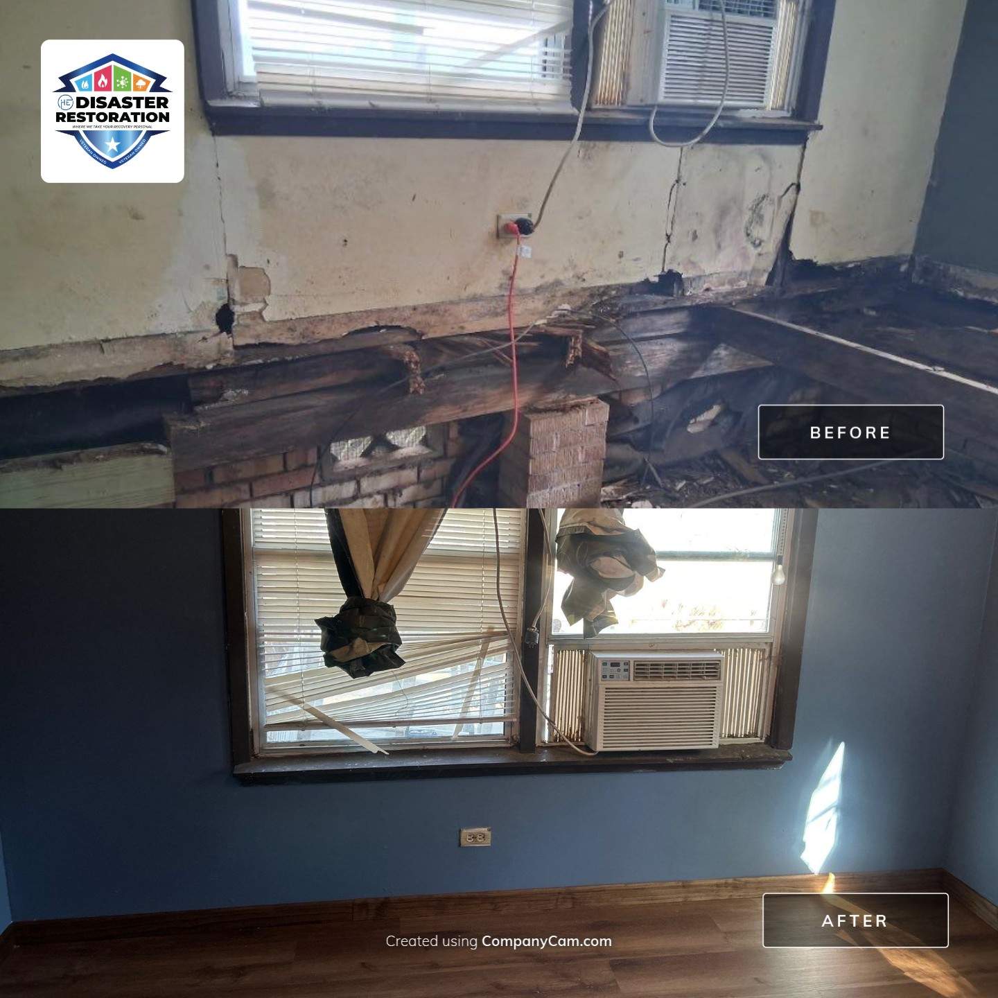 Replace Home floor and foundation rotted out - Crocket Texas by Harden Enterprise Services LLC