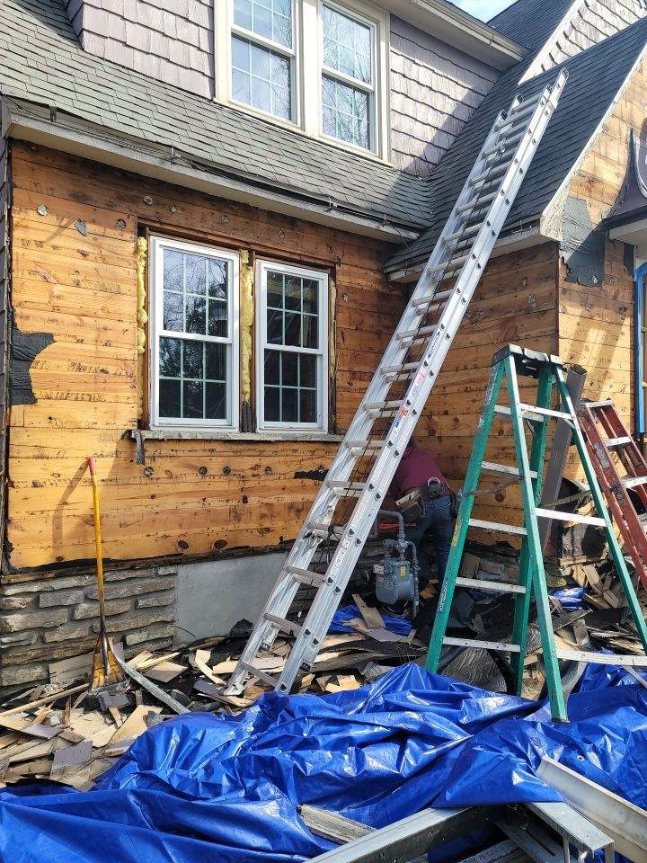 Siding Installation using James Hardie by UBrothers Construction