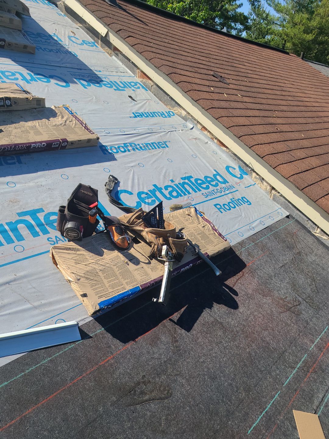 Oakton: CertainTeed Landmark Pro Designer Shingles in Max Def Pewter by RM Banning, Inc.