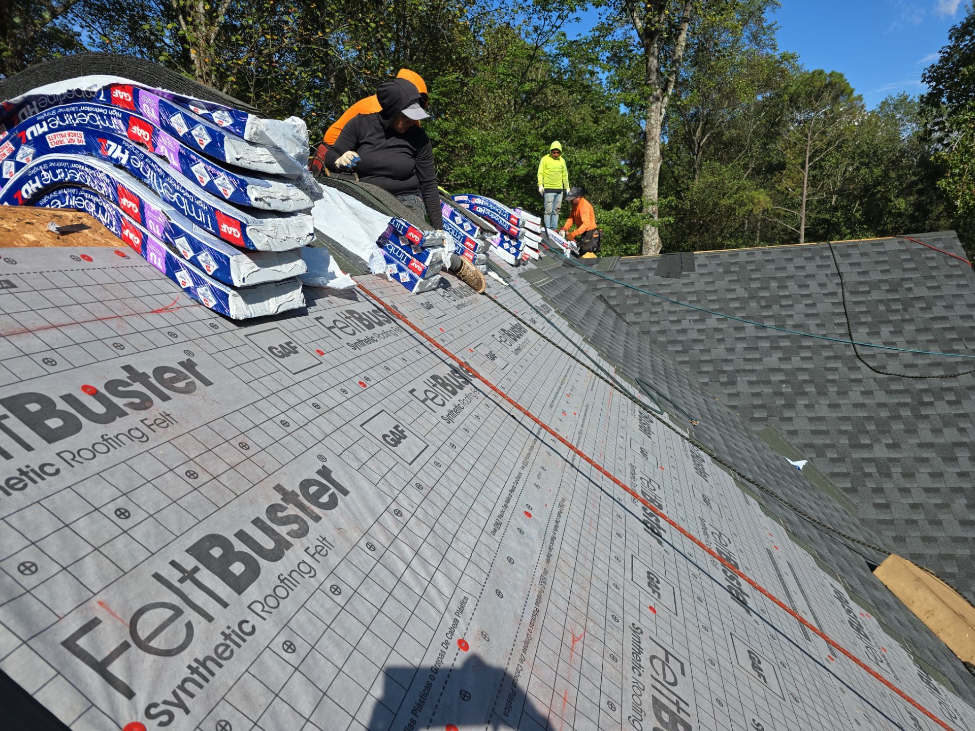 GAF Timberline HDZ Charcoal by Element Pros Roofing, LLC