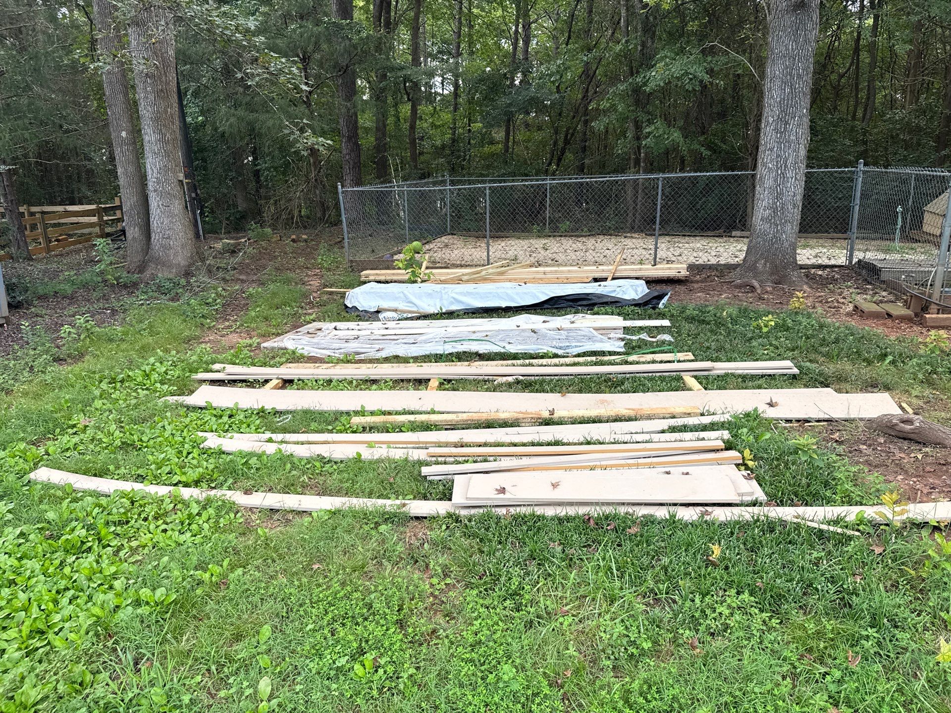 Project in Rock Hill by Badger Hauling