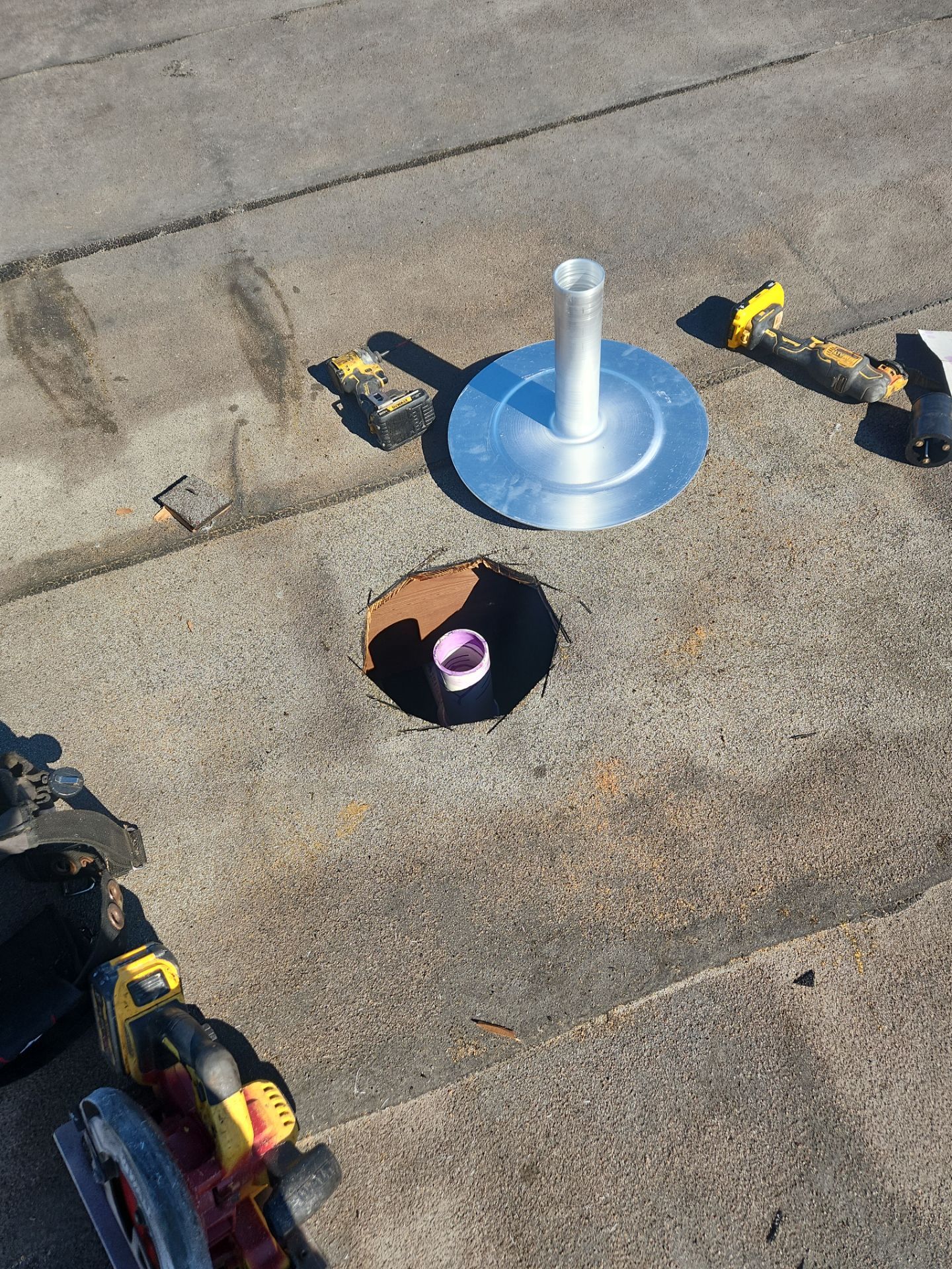 Flat Roof Repair on Commercial building in Fort Lauderdale by Aastro Roofing