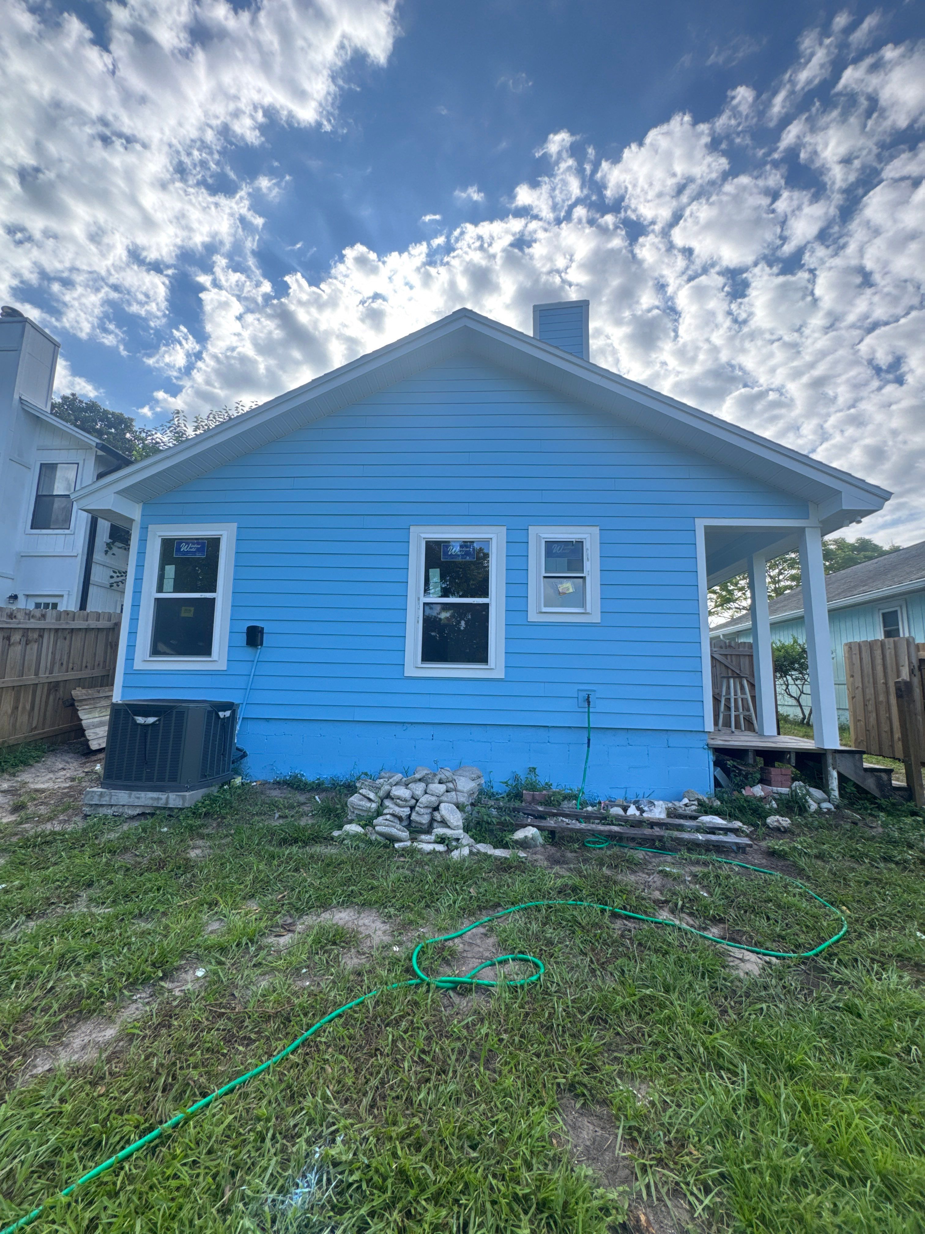 Full Exterior Renovation and Siding Installation in Jacksonville Beach by Colorwise Painting