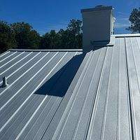 24ga 1" Nail-Strip Mill Finish by Total Roofing System The Metal Roof Experts