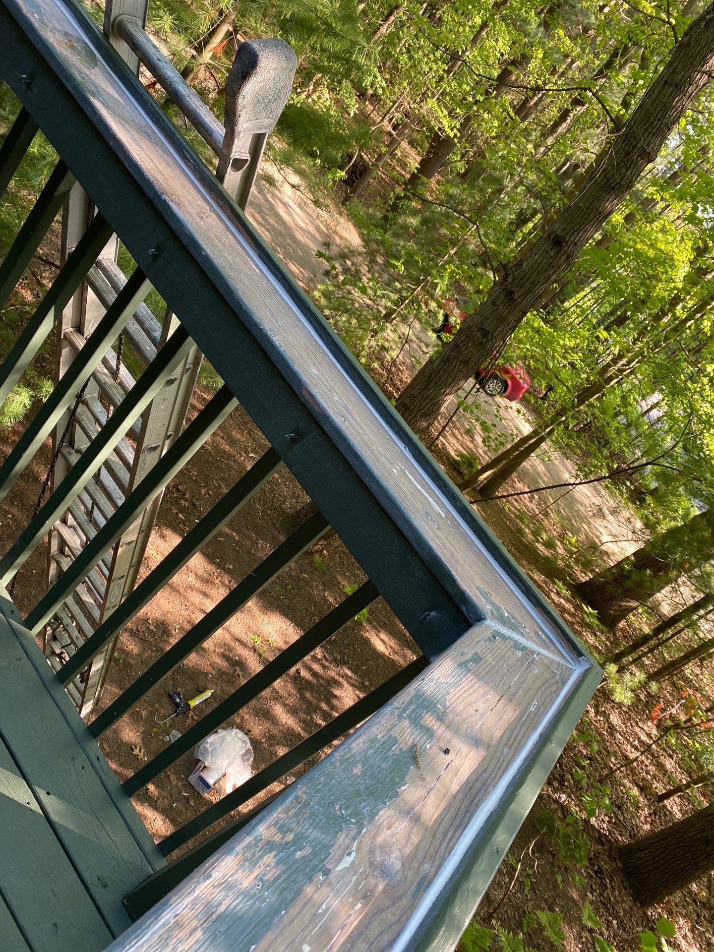 Stained deck and Pressure wash by Gordon Painting